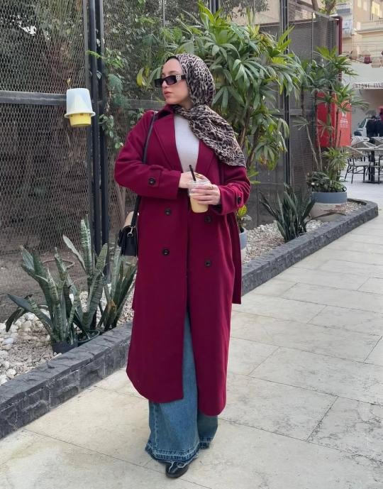 Burgandy Coat