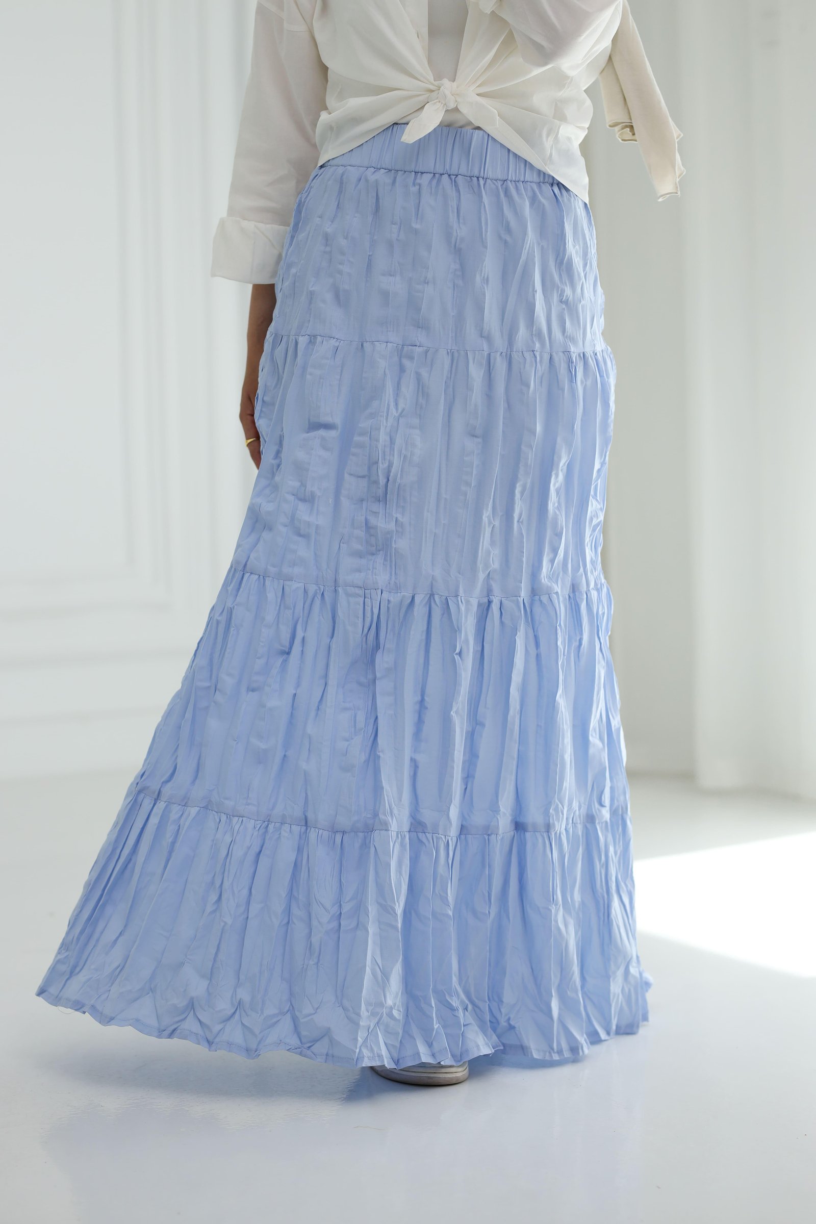 Baby blue luna skirt