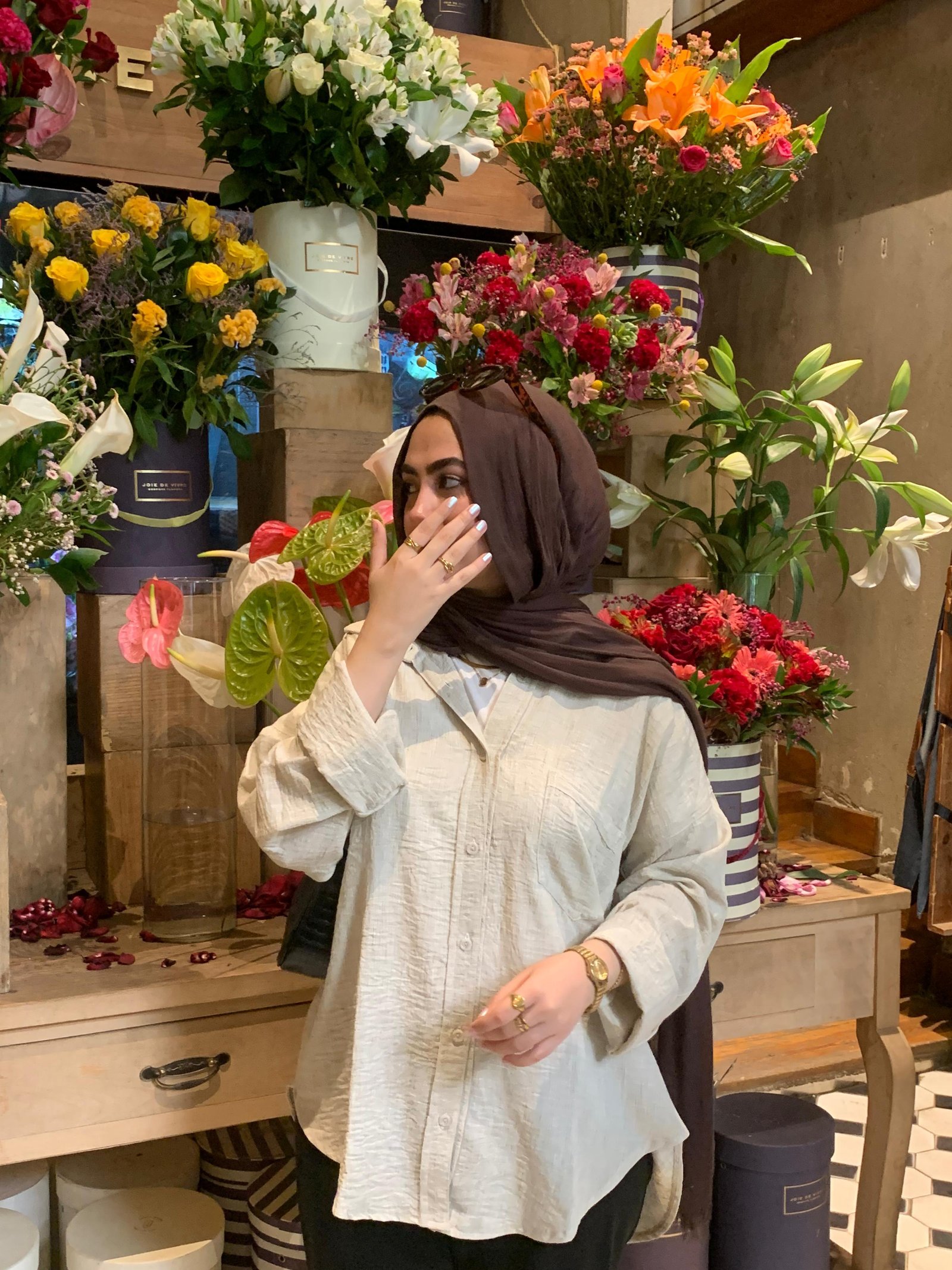 Beige Gentle fit
