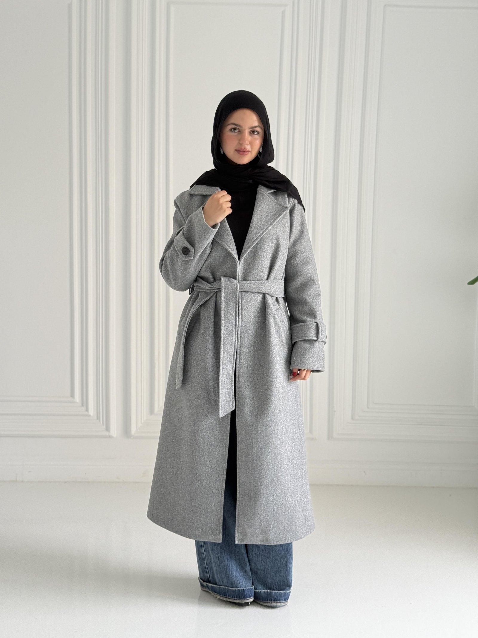 Light Gray Classic Coat