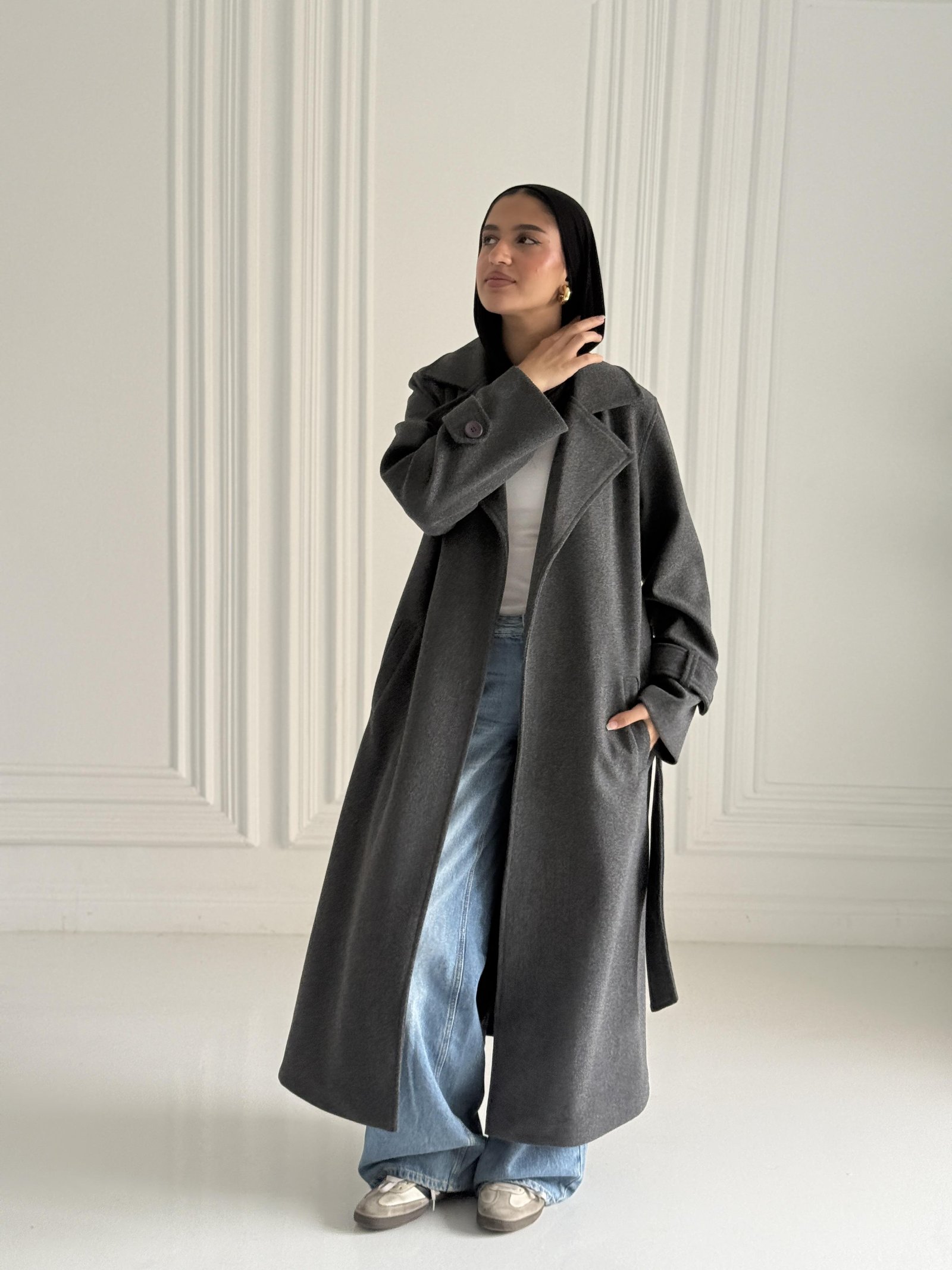 Gray Classic Coat