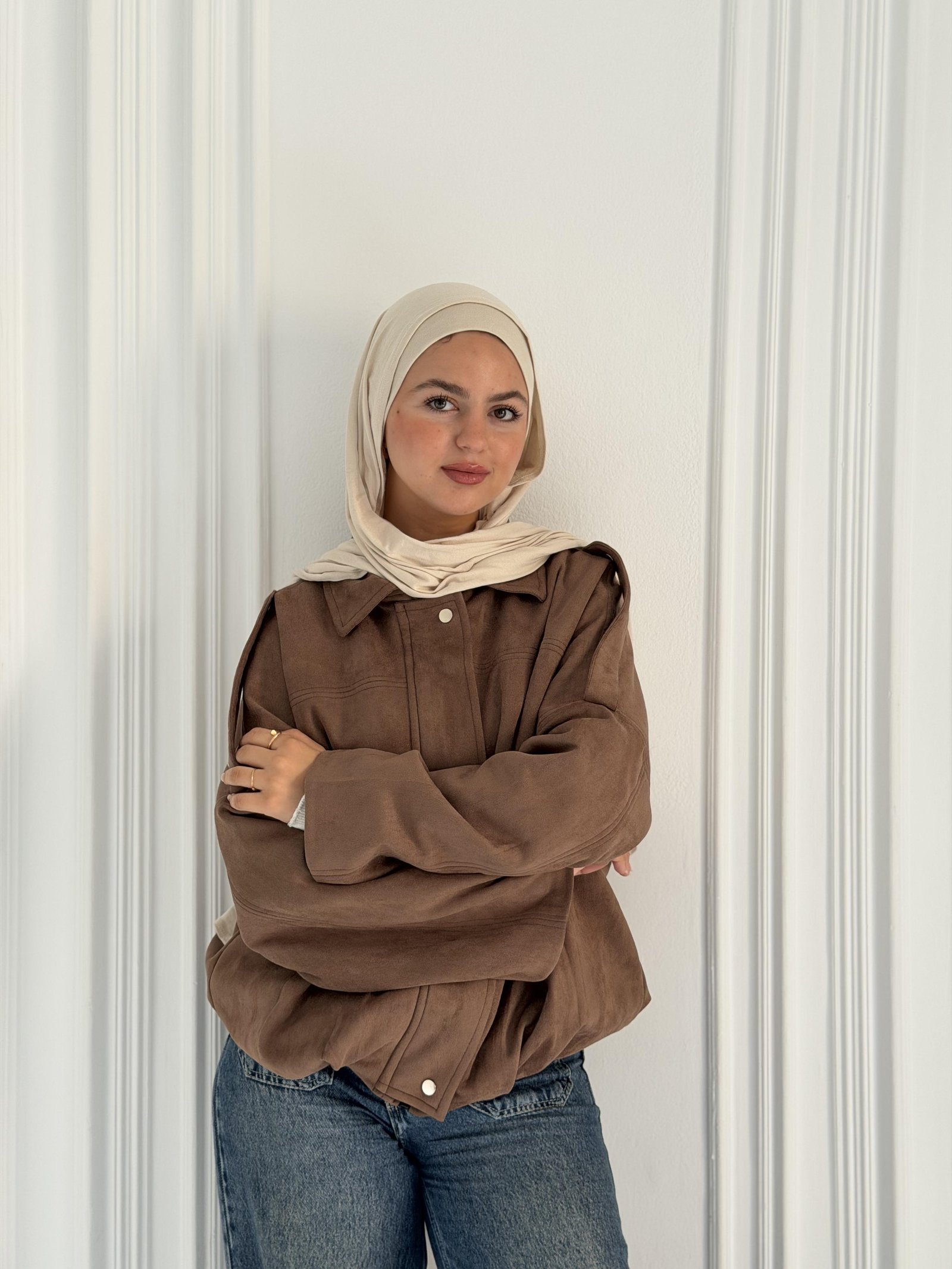 Brwon Earth Mood Jacket