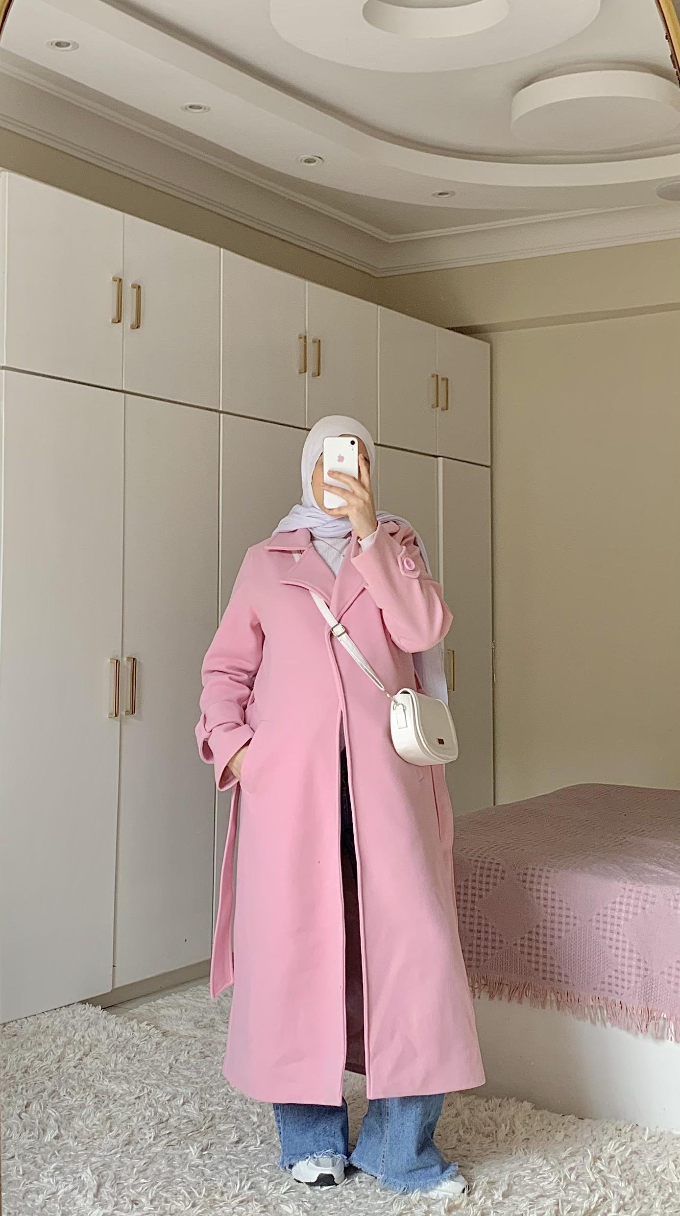 Pink Classic Coat