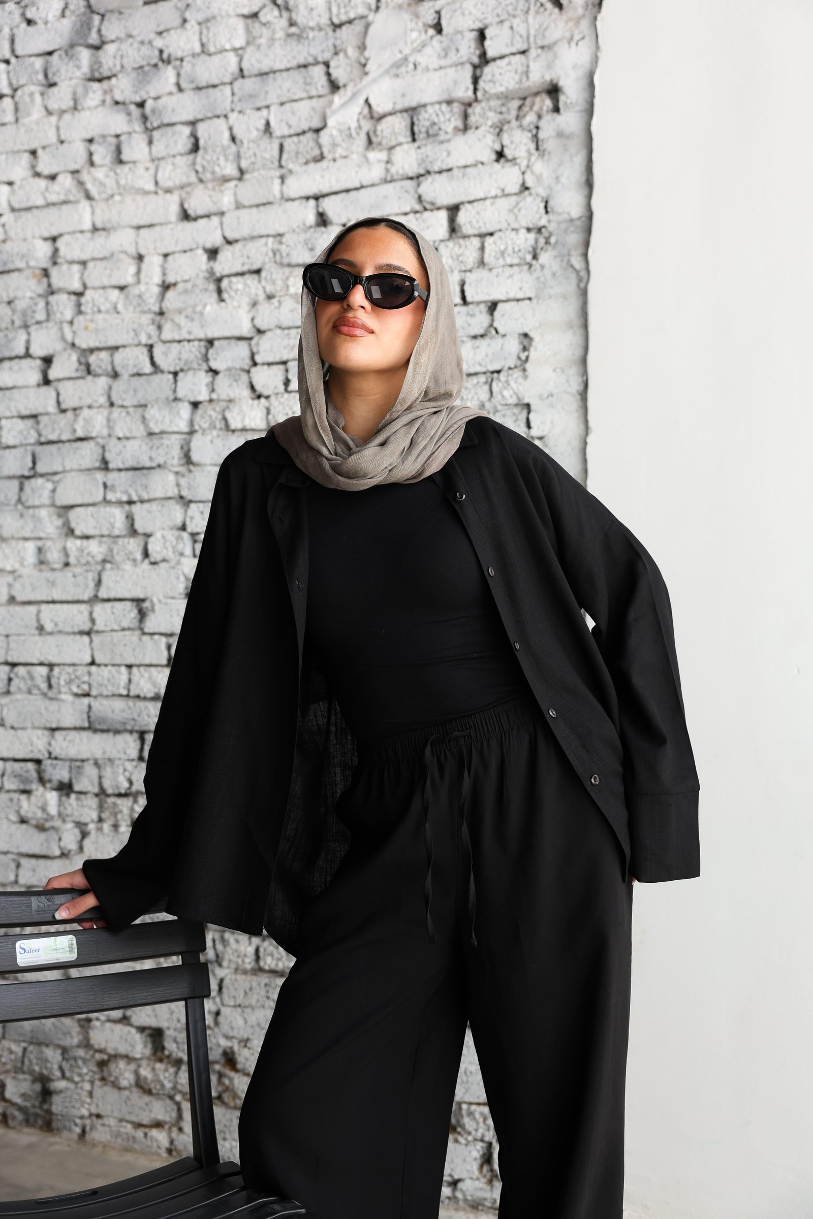 Black Linen Shirt