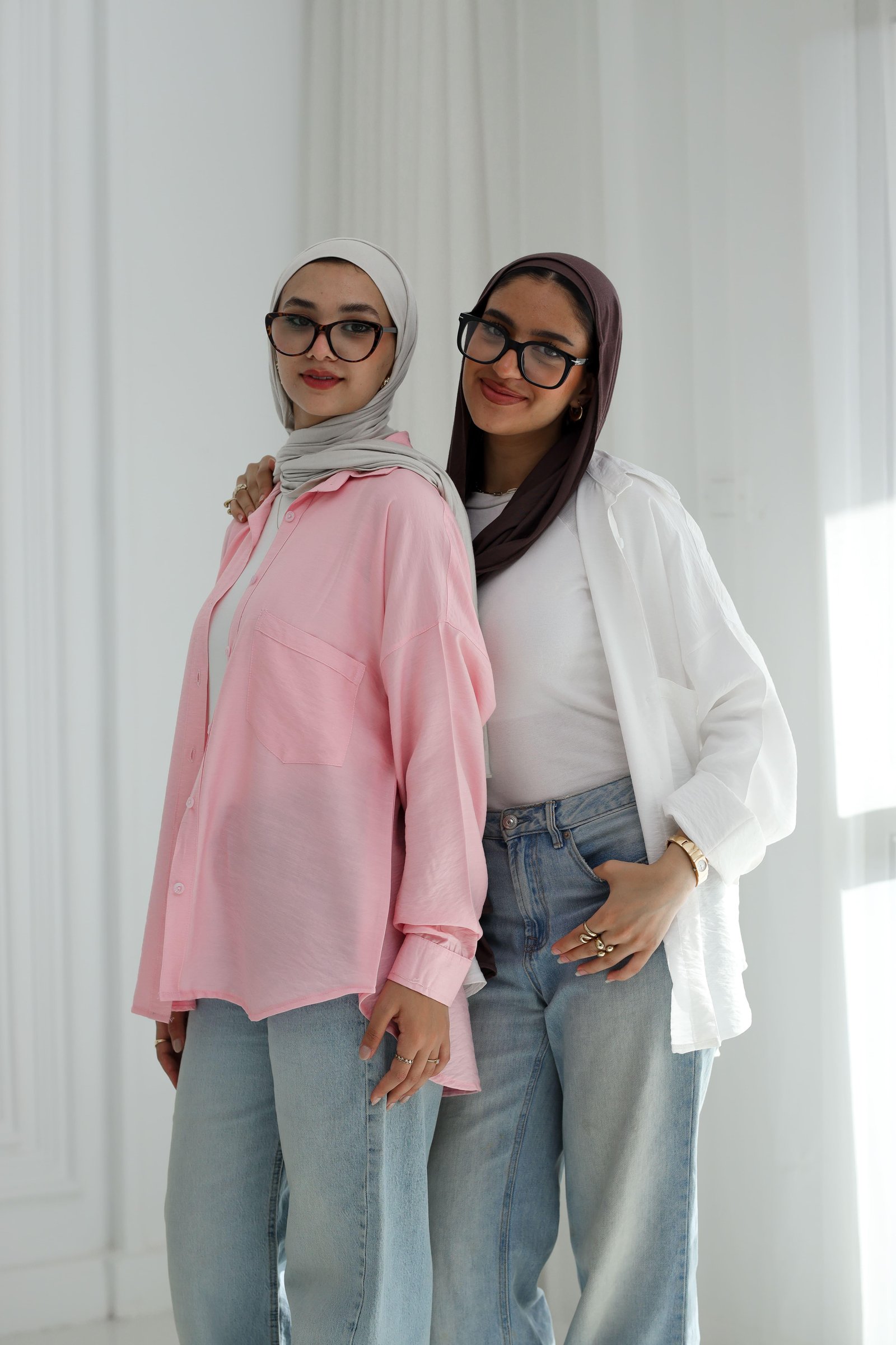 White Easy wear shirt gallery image