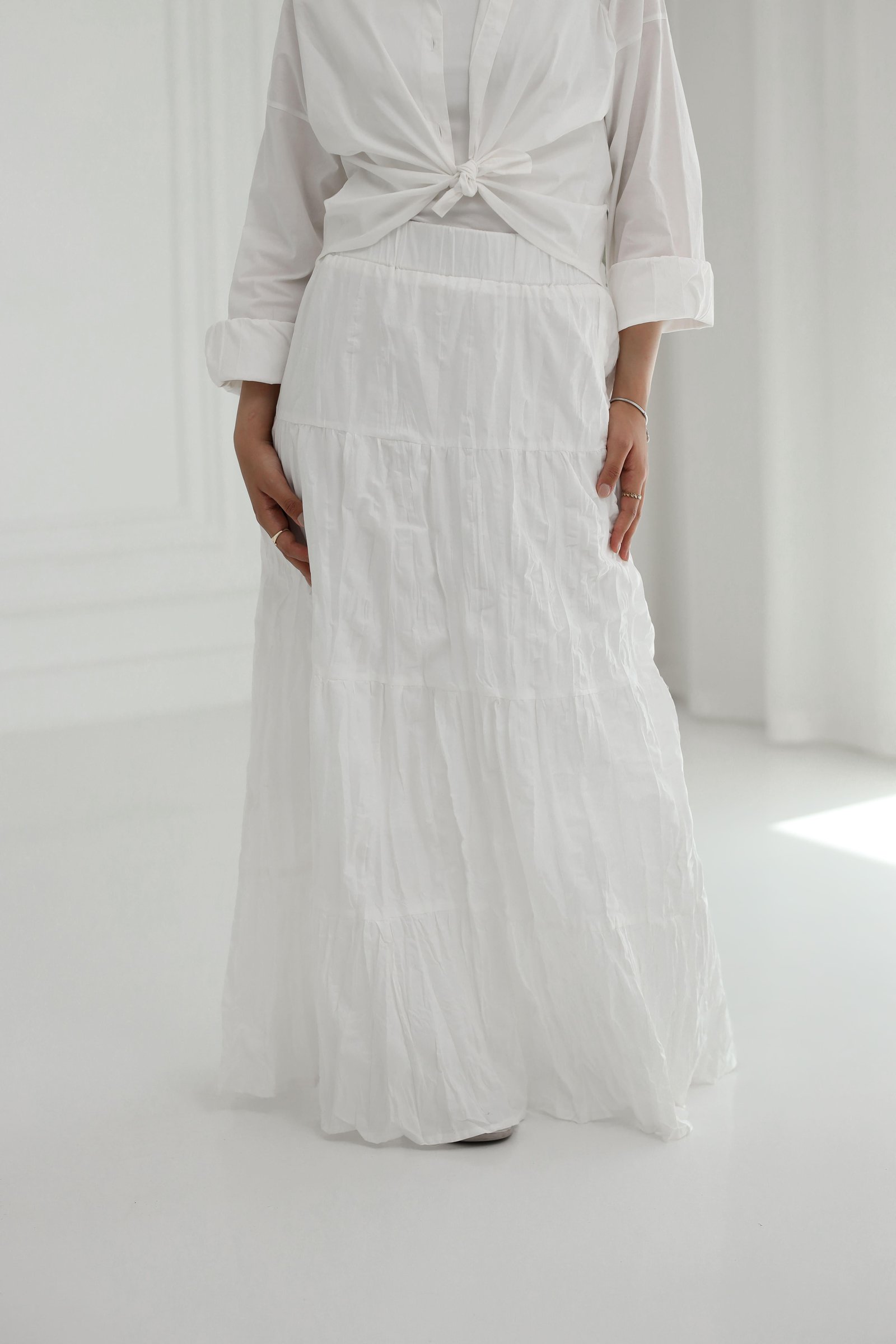 White Luna skirt thumbnail