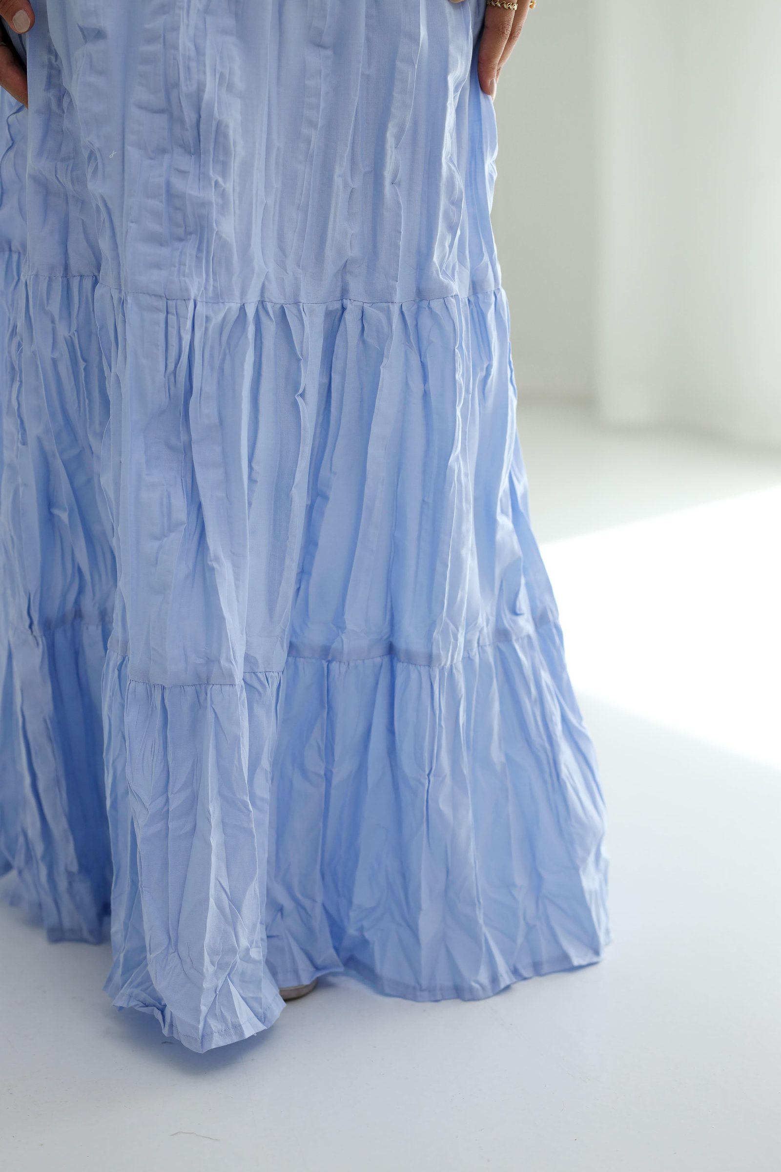 Baby blue luna skirt gallery image