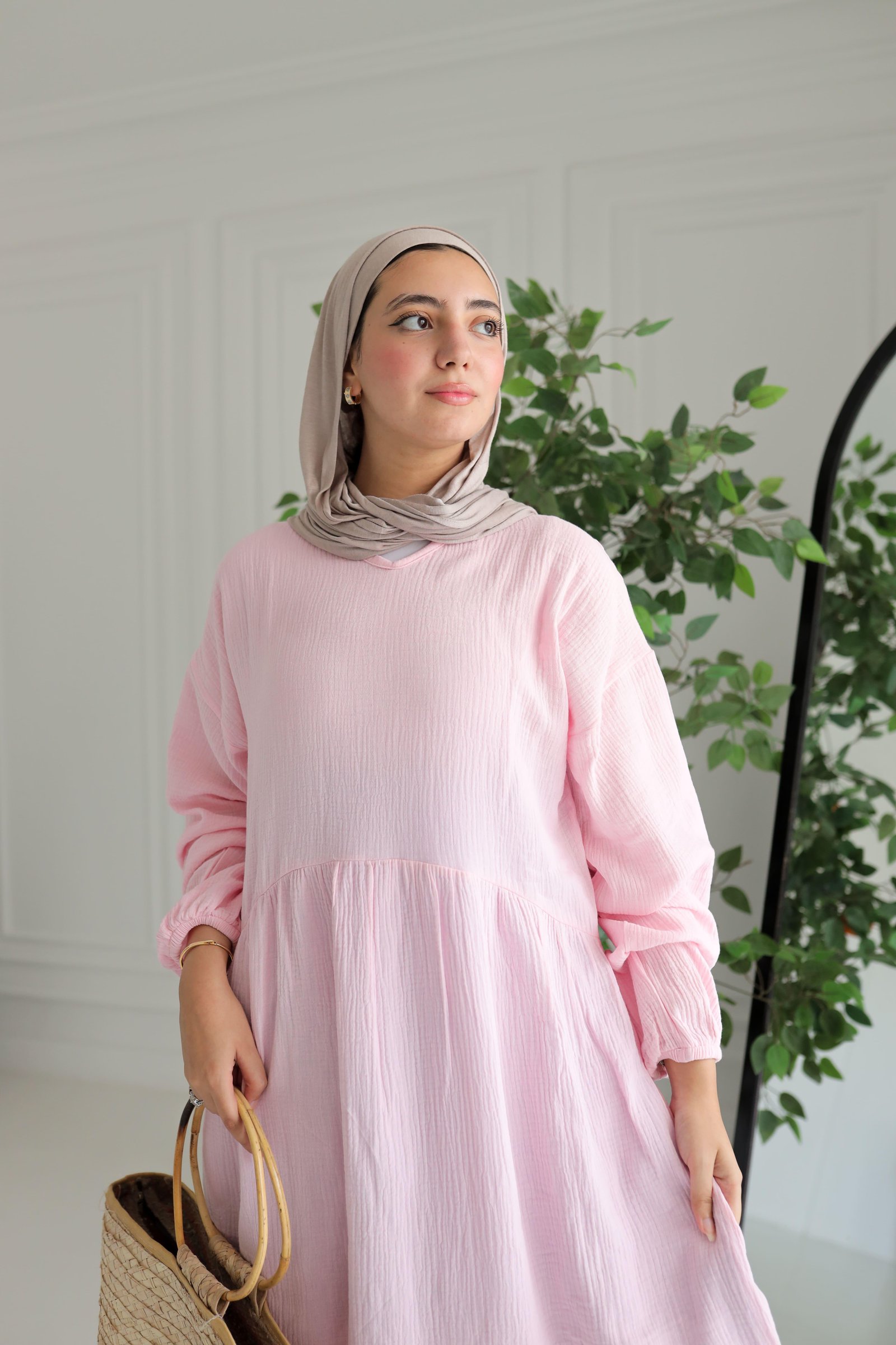 Baby pink sunshine dress gallery image