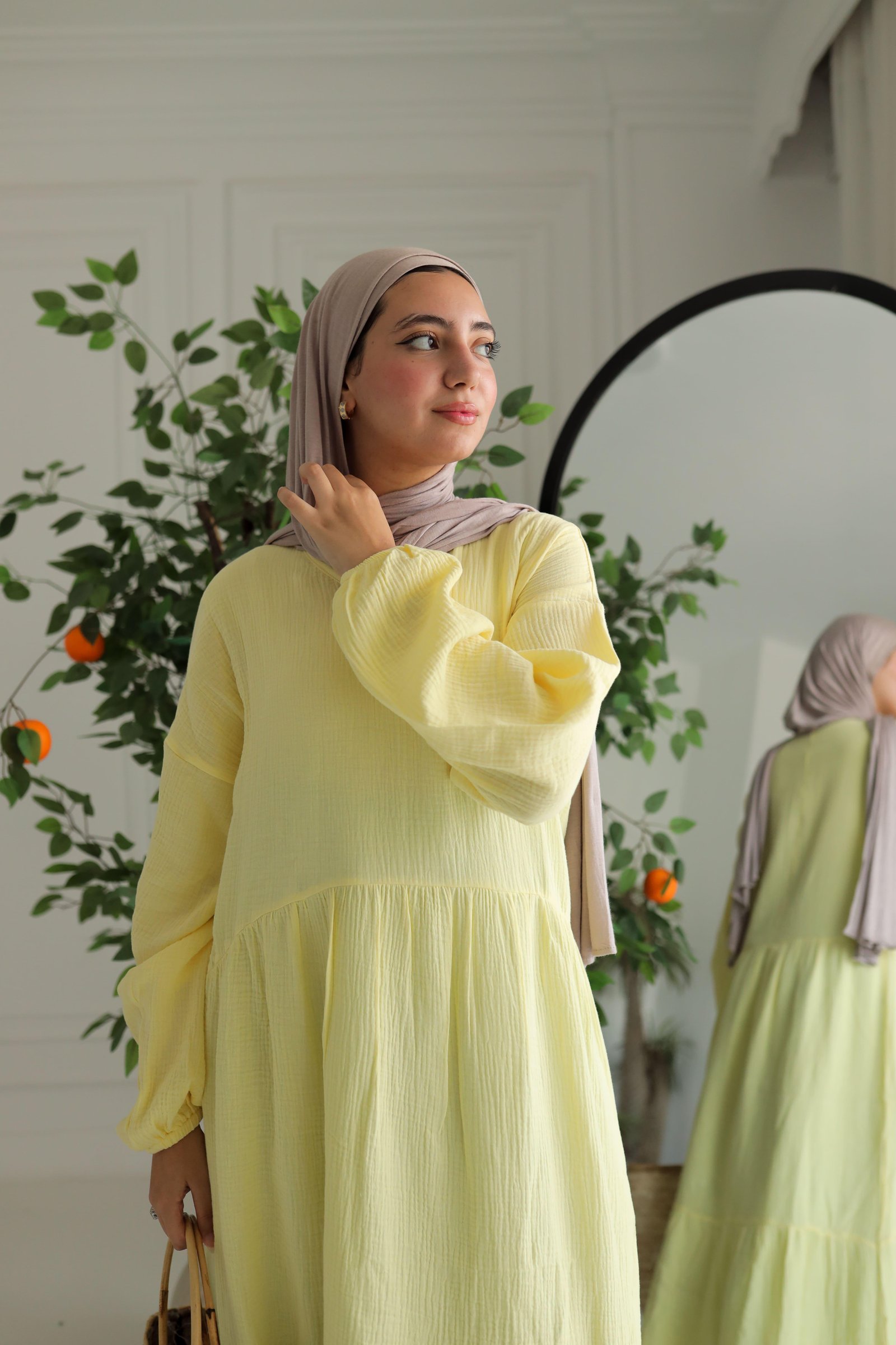 Yellow sunshine dress gallery image