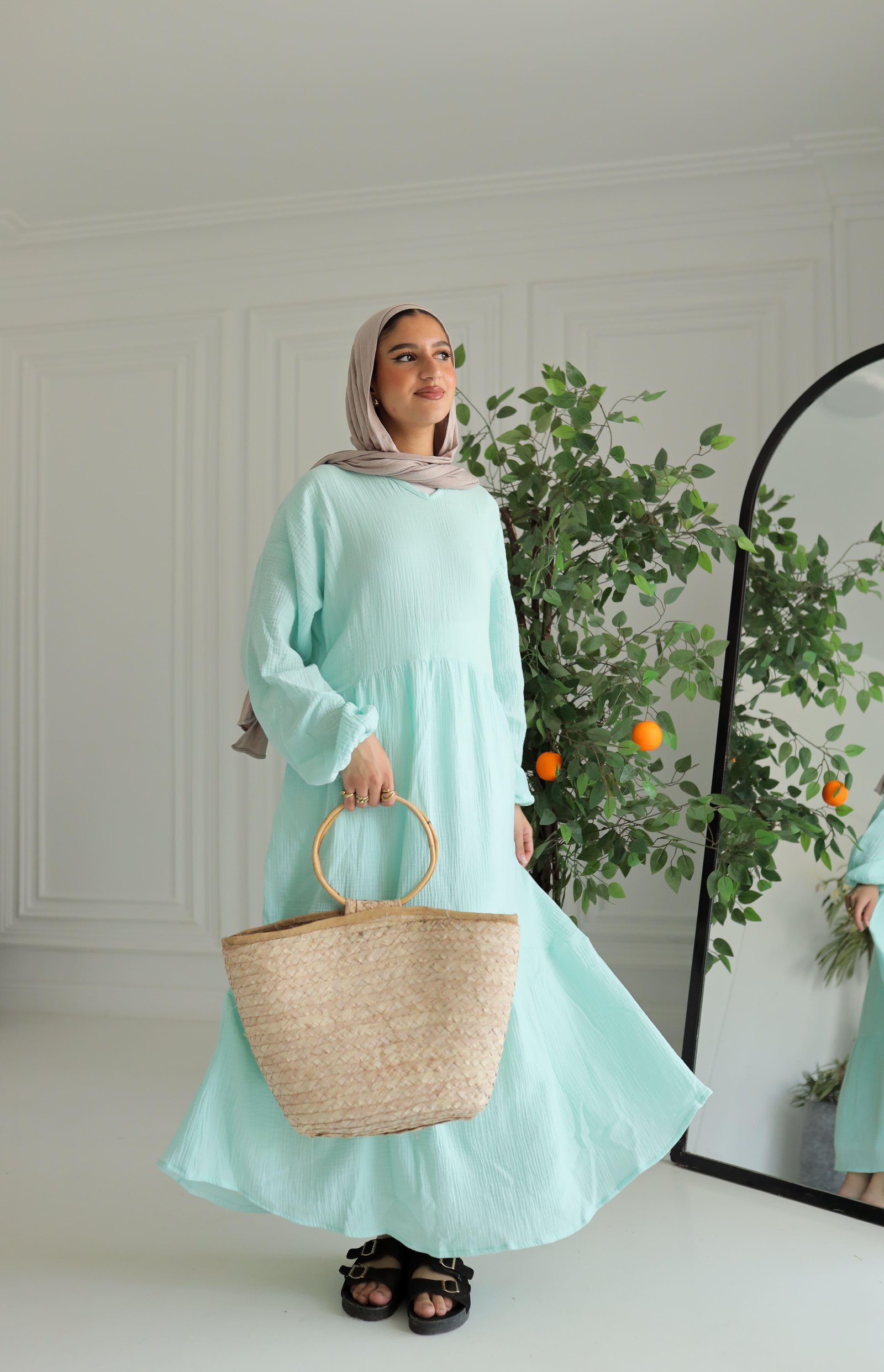 Aqua sunshine dress gallery image