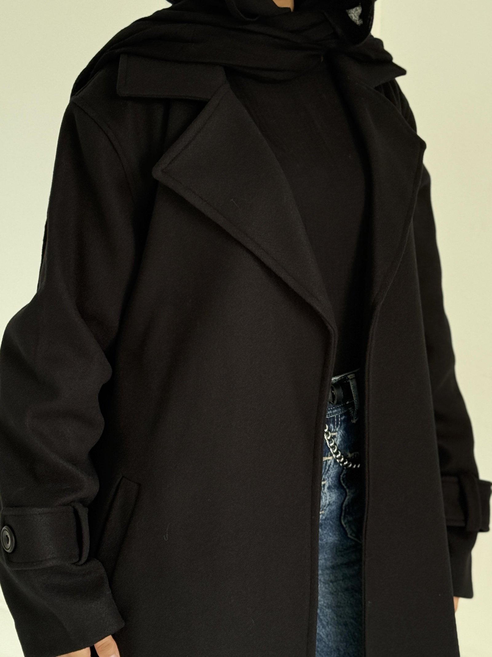 Black Classic Coat