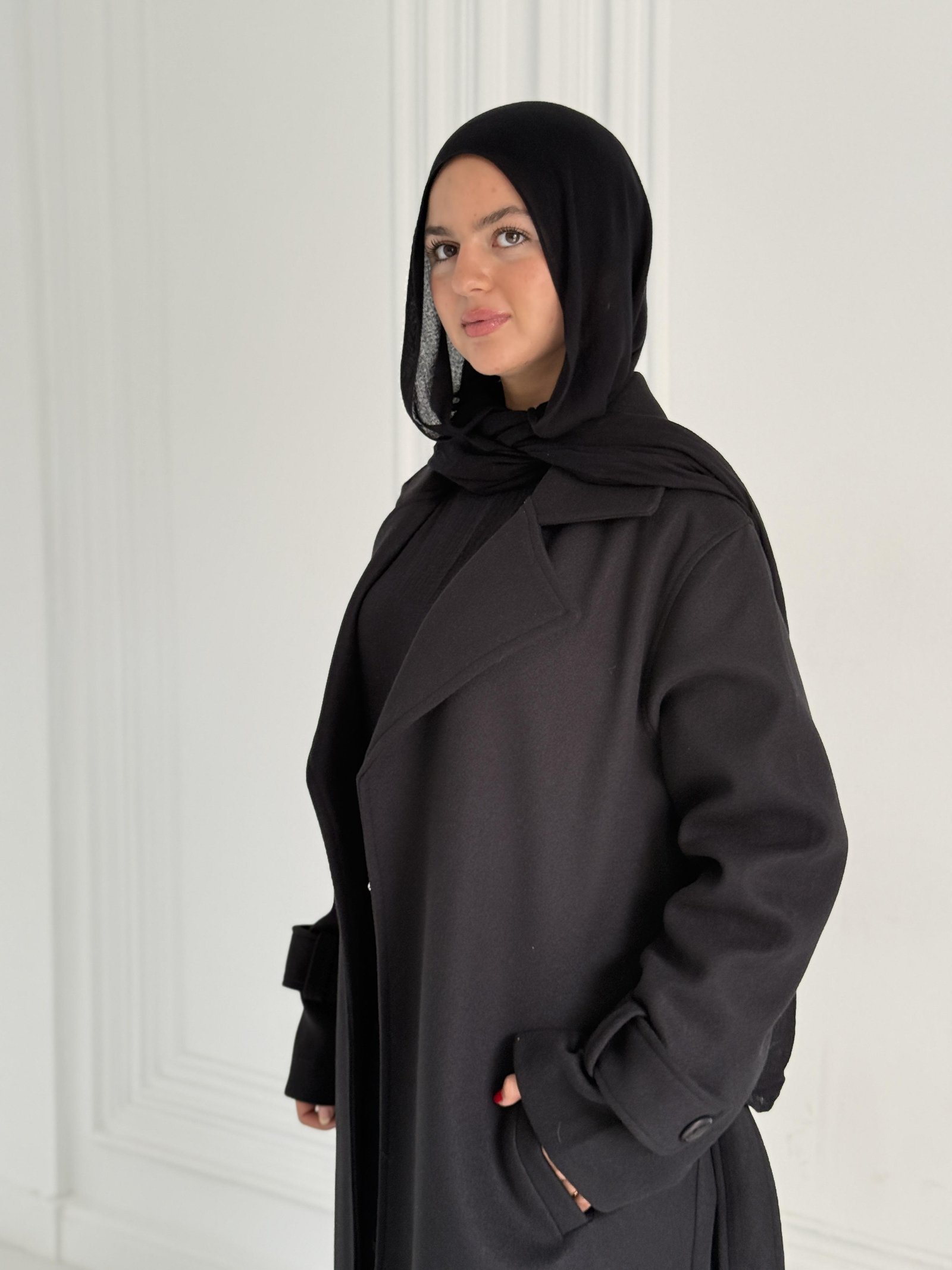 Black Classic Coat