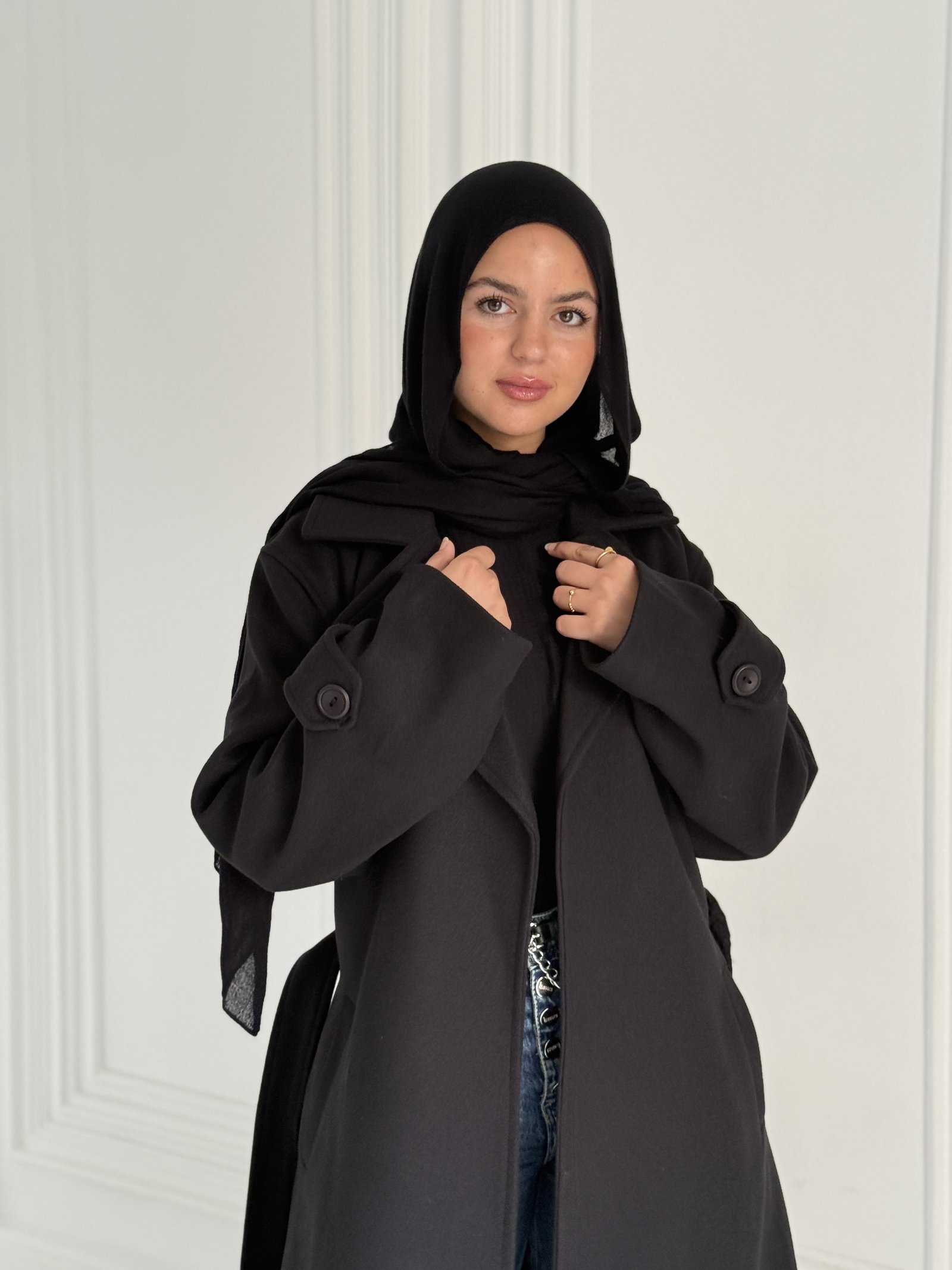Black Classic Coat