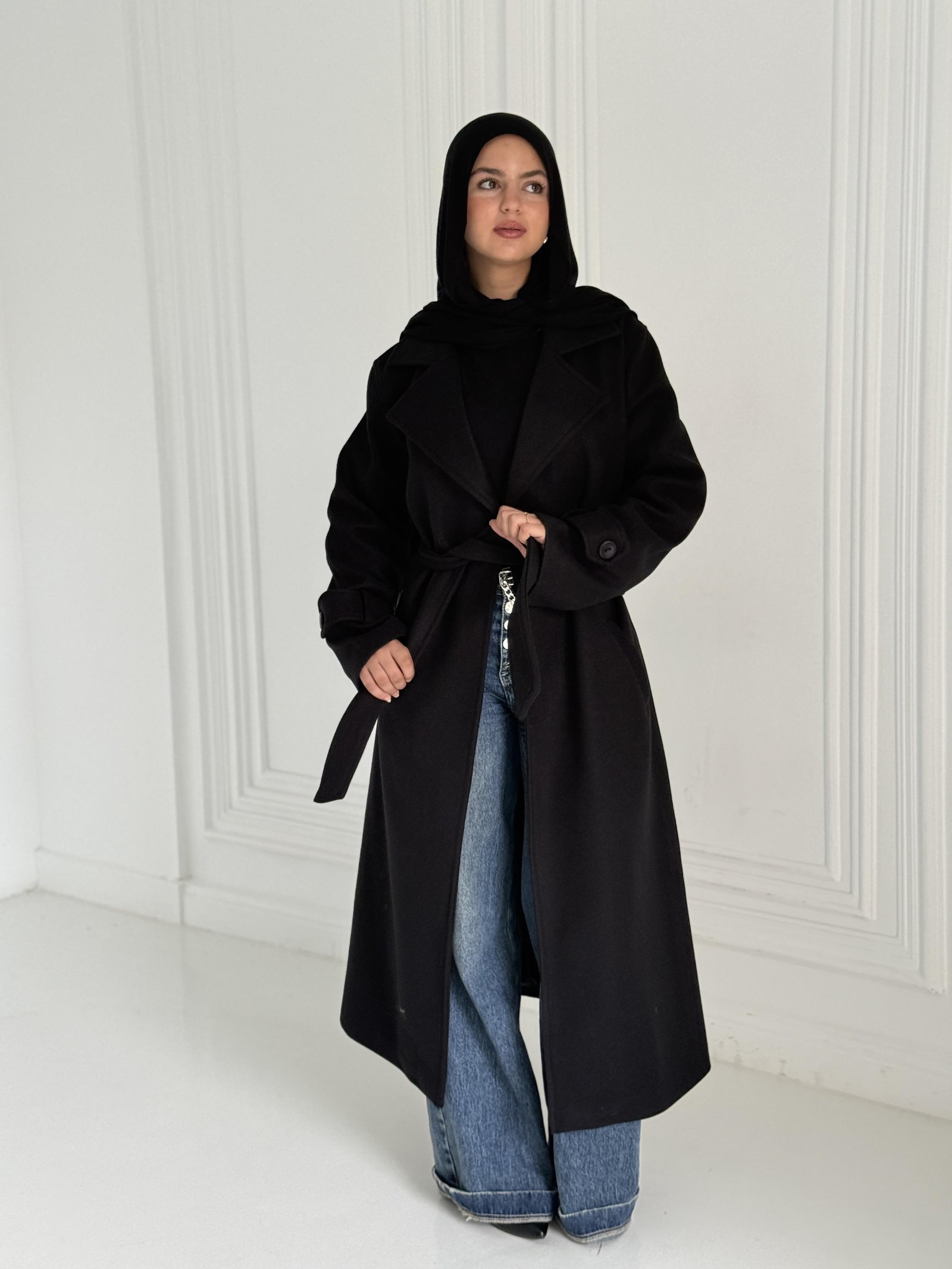 Black Classic Coat