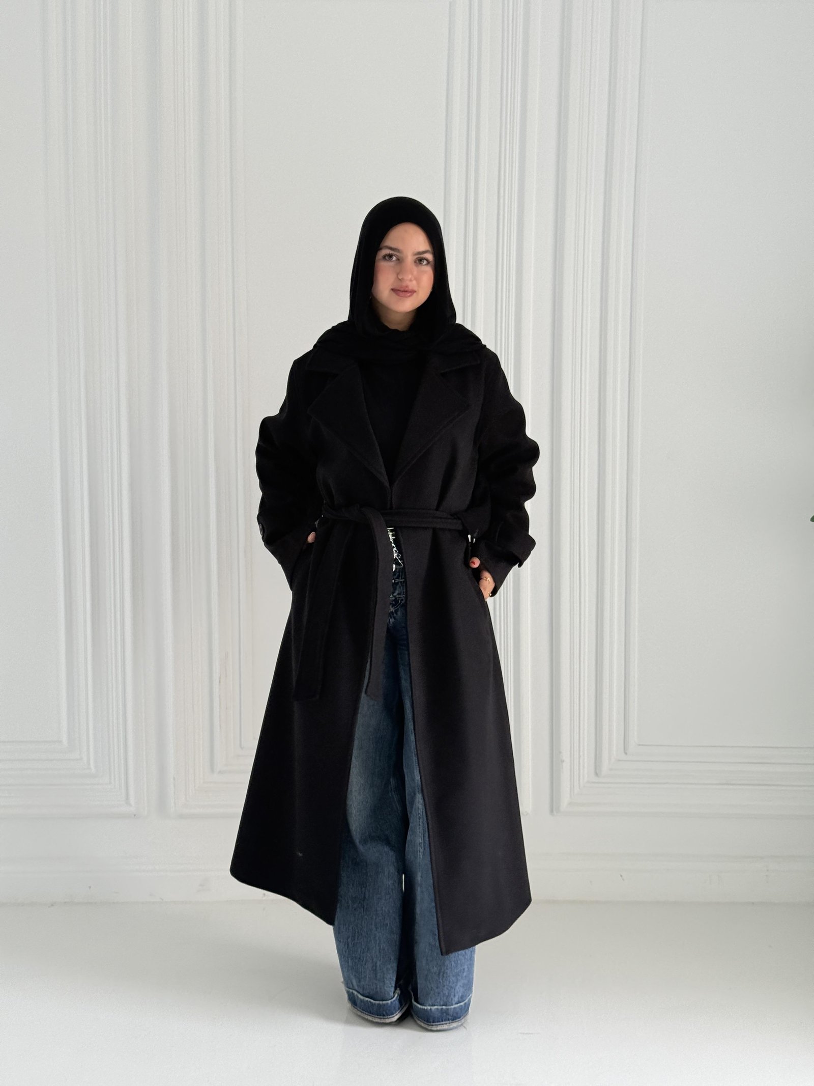 Black Classic Coat
