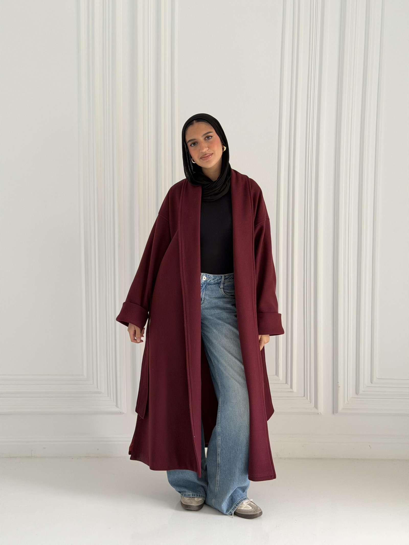 Burgundy Urban Coat