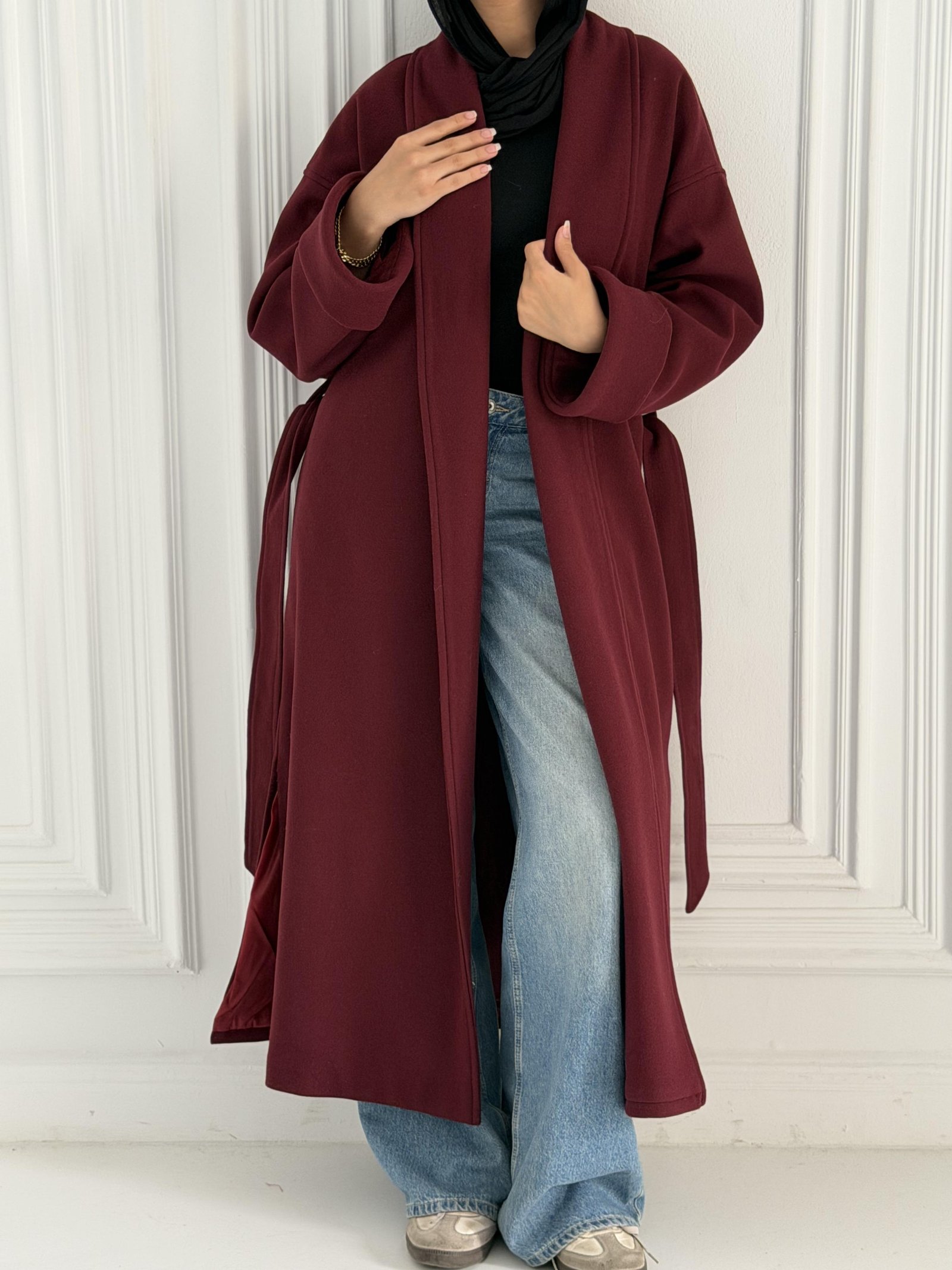 Burgundy Urban Coat
