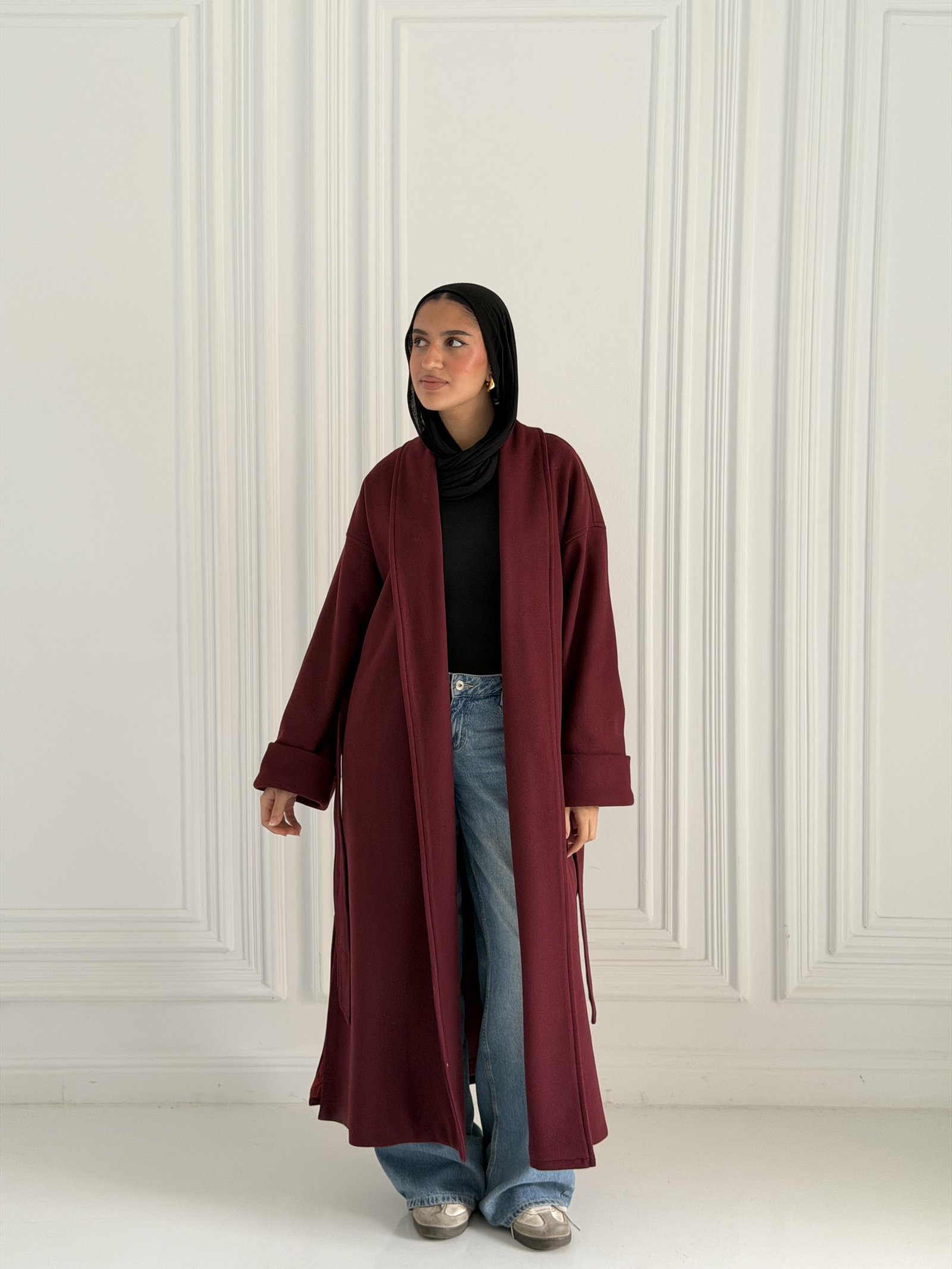 Burgundy Urban Coat