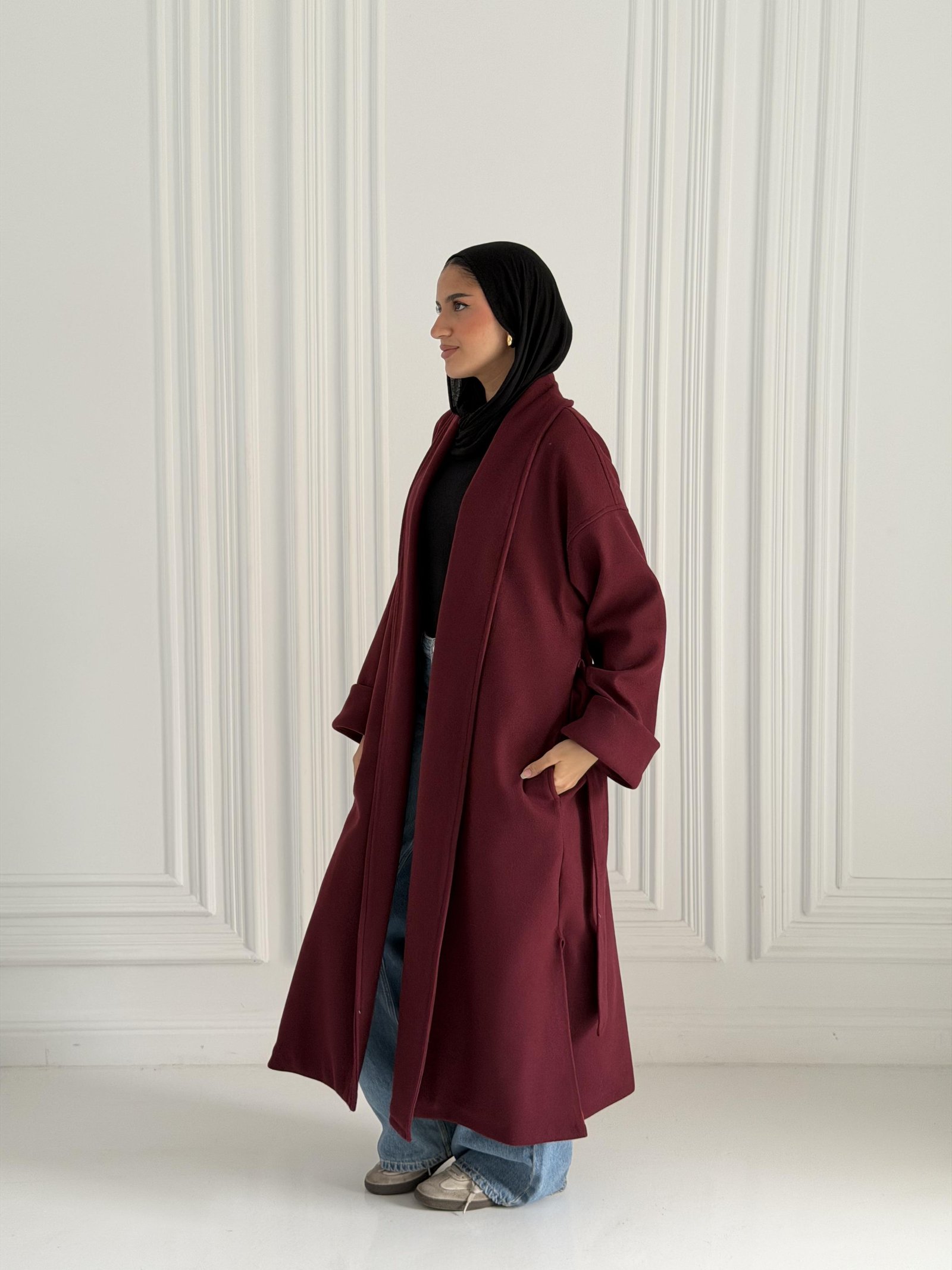 Burgundy Urban Coat