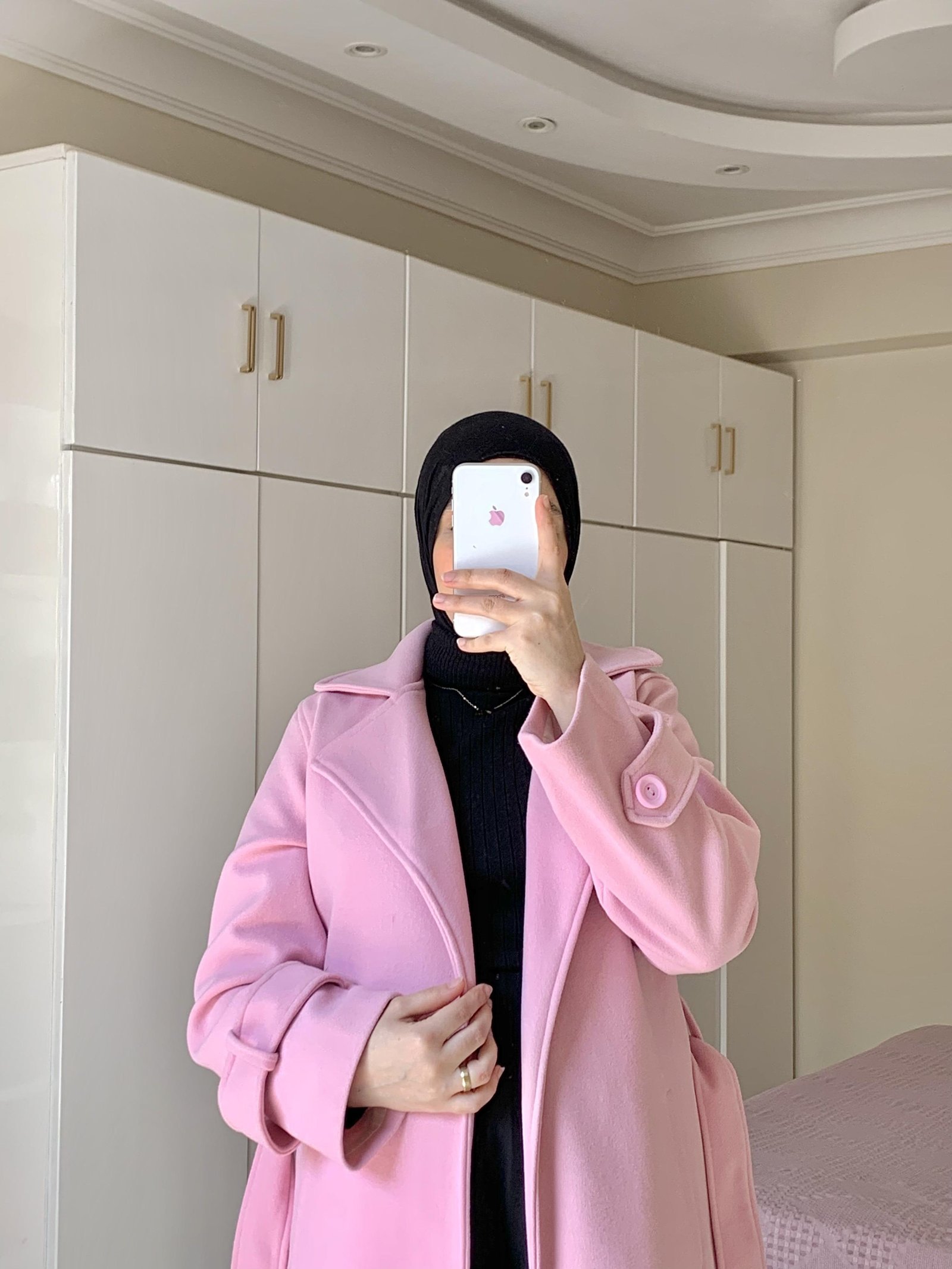 Pink Classic Coat