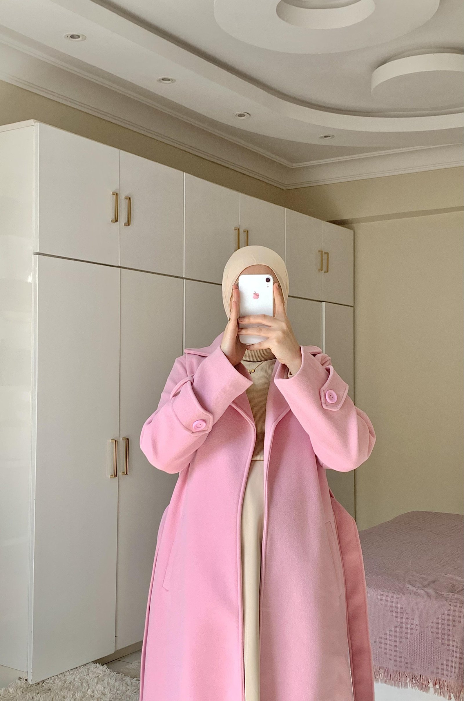 Pink Classic Coat