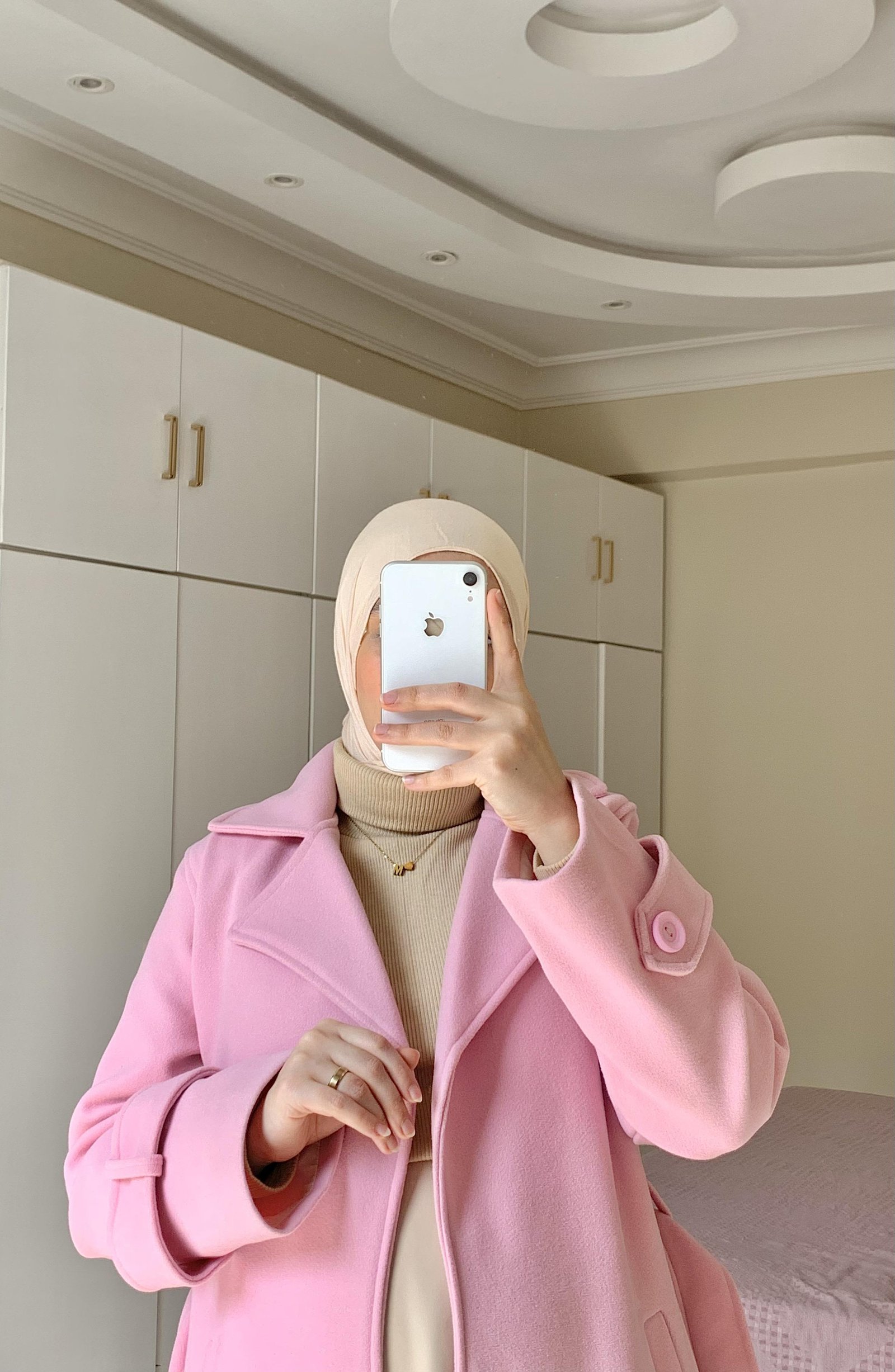 Pink Classic Coat