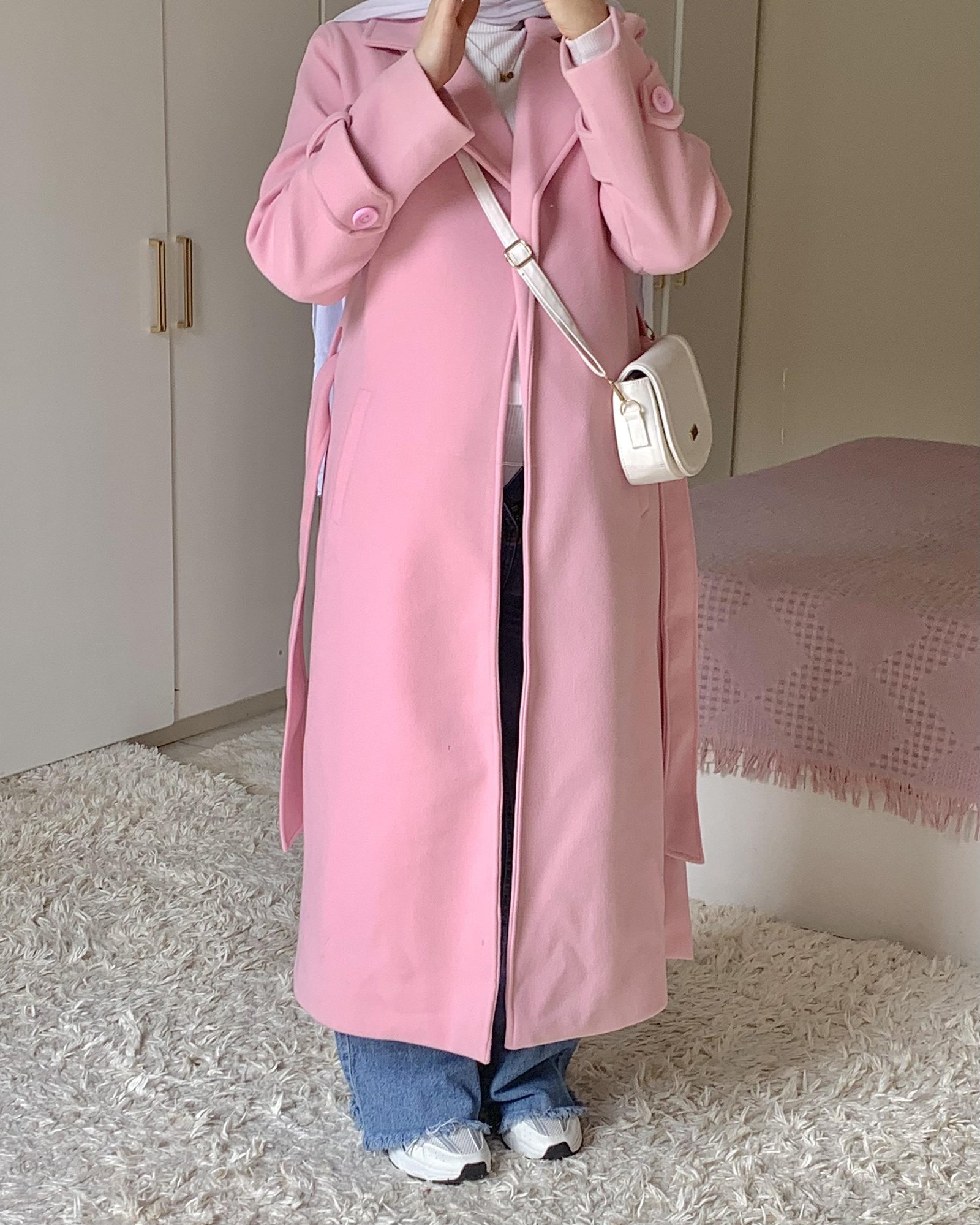 Pink Classic Coat