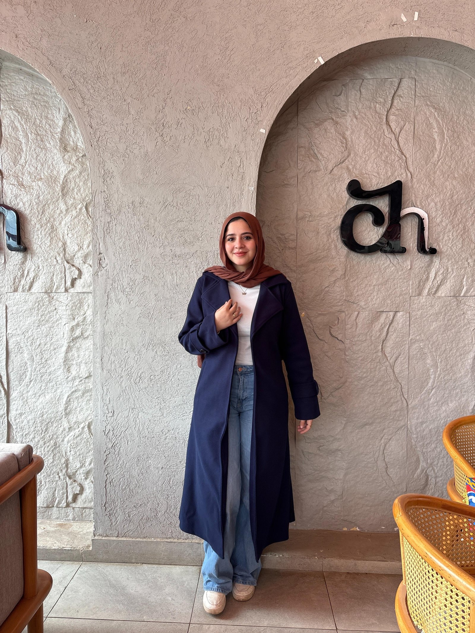 Navy blue Classiv Coat