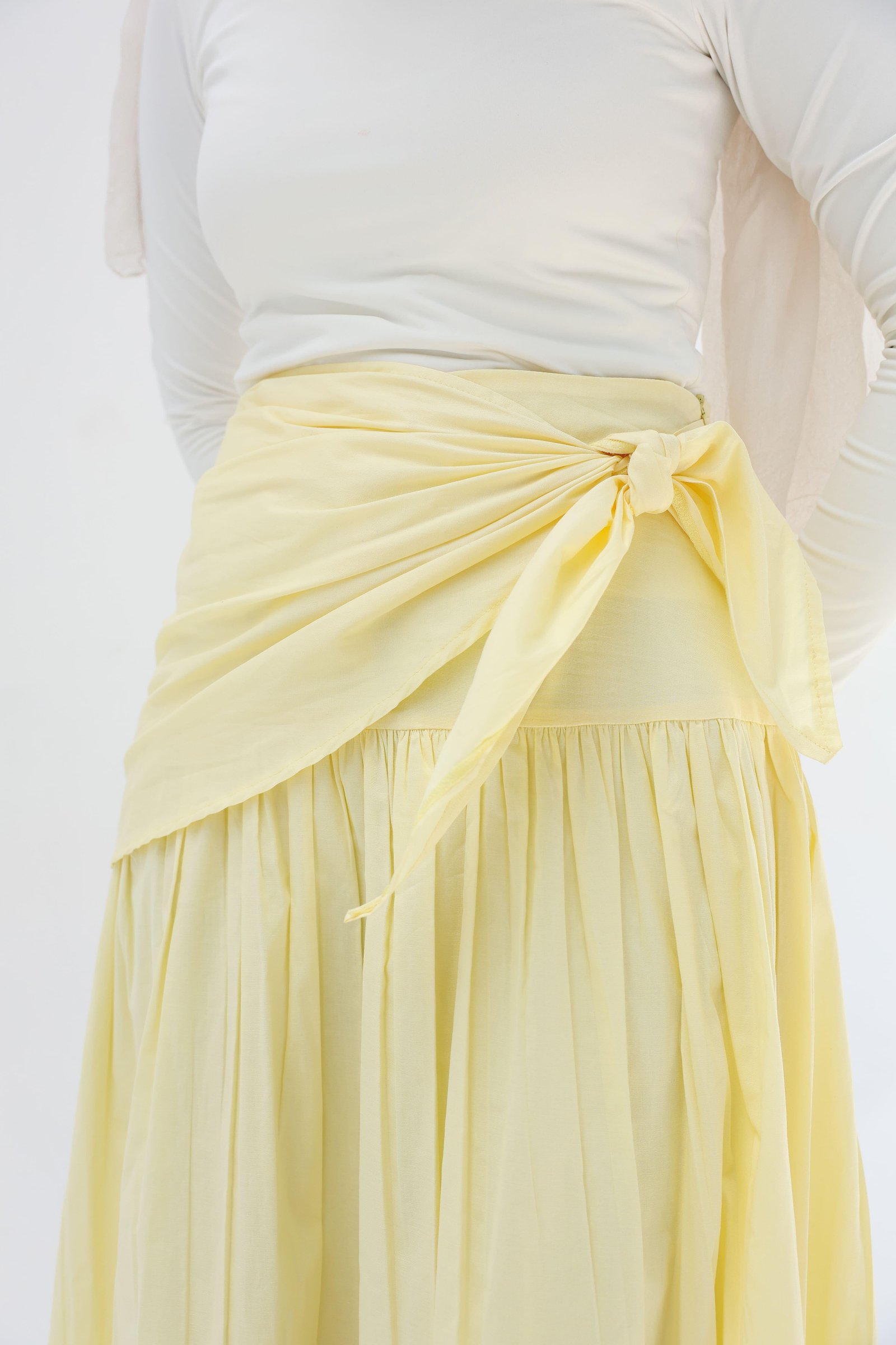 Yellow Scart Skirt