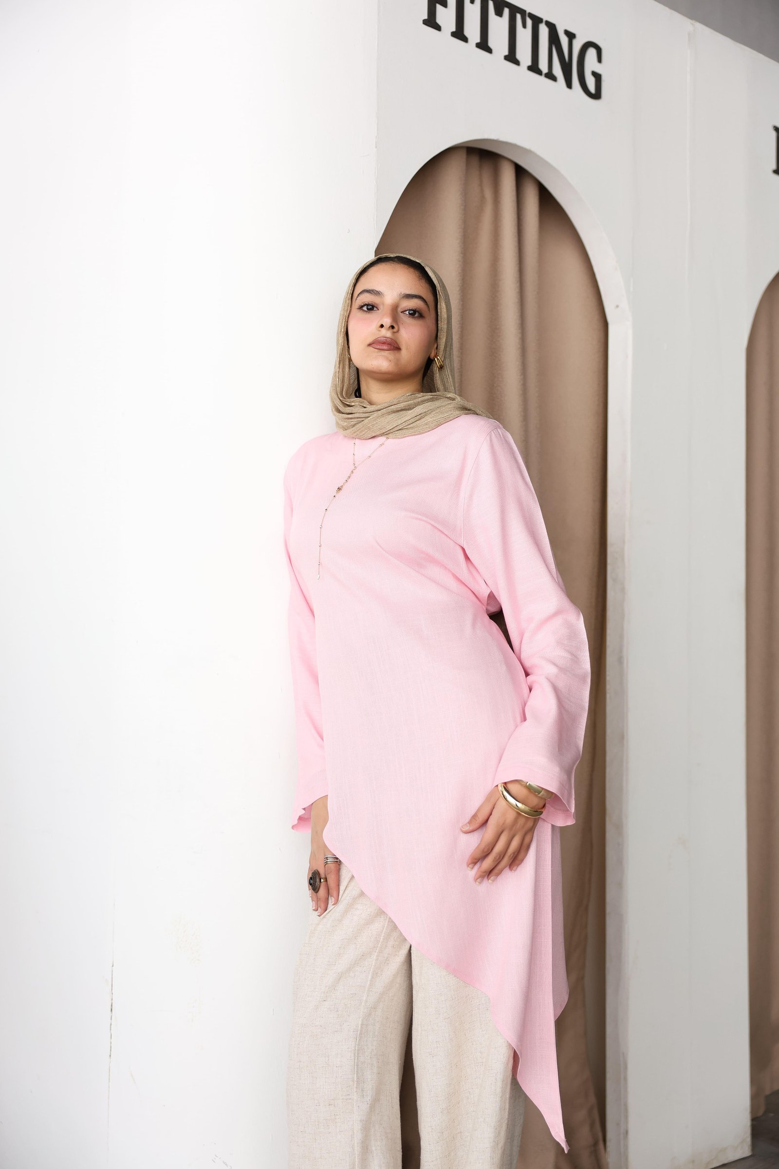 Baby Pink Lace Top