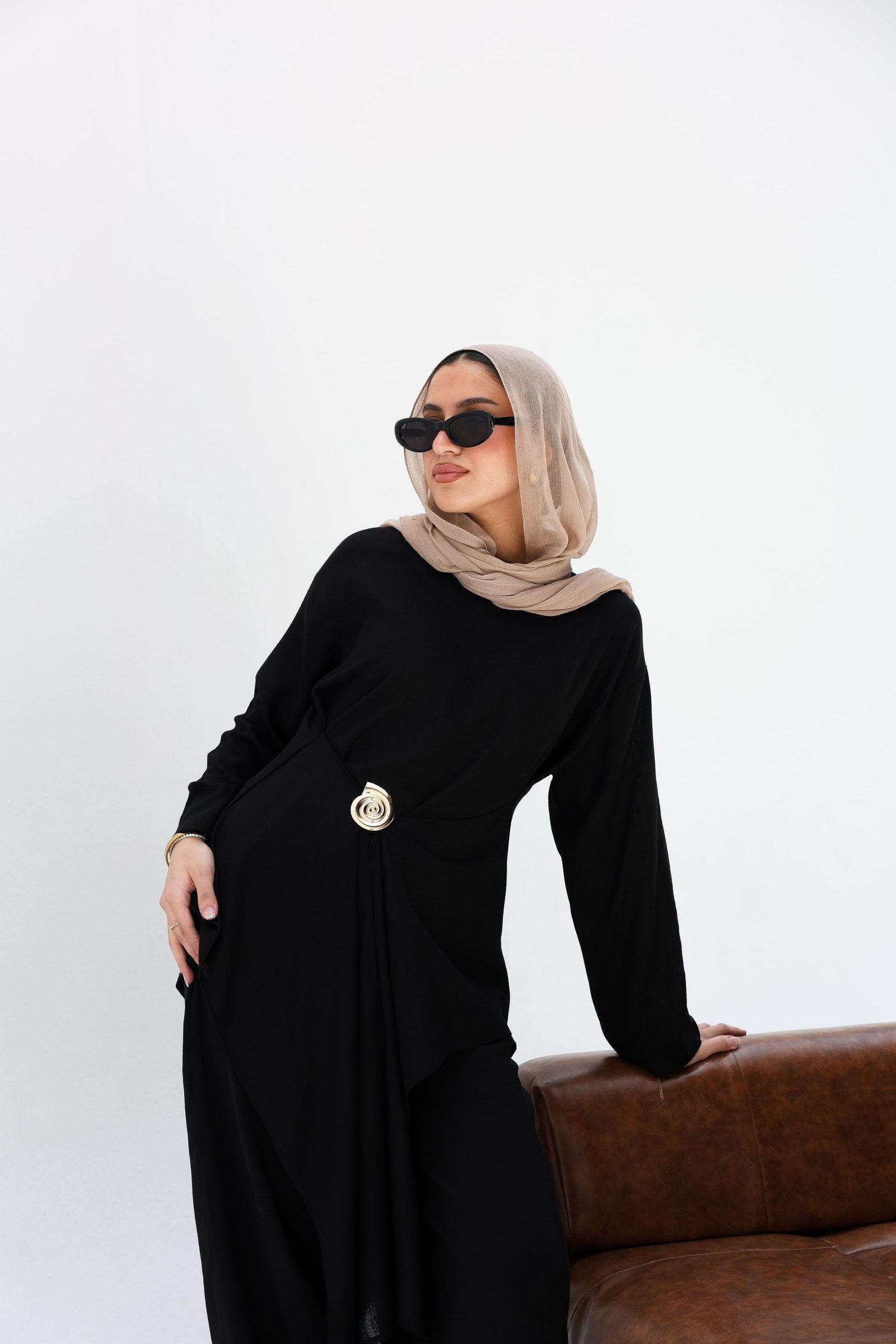 Black Lily Blouse