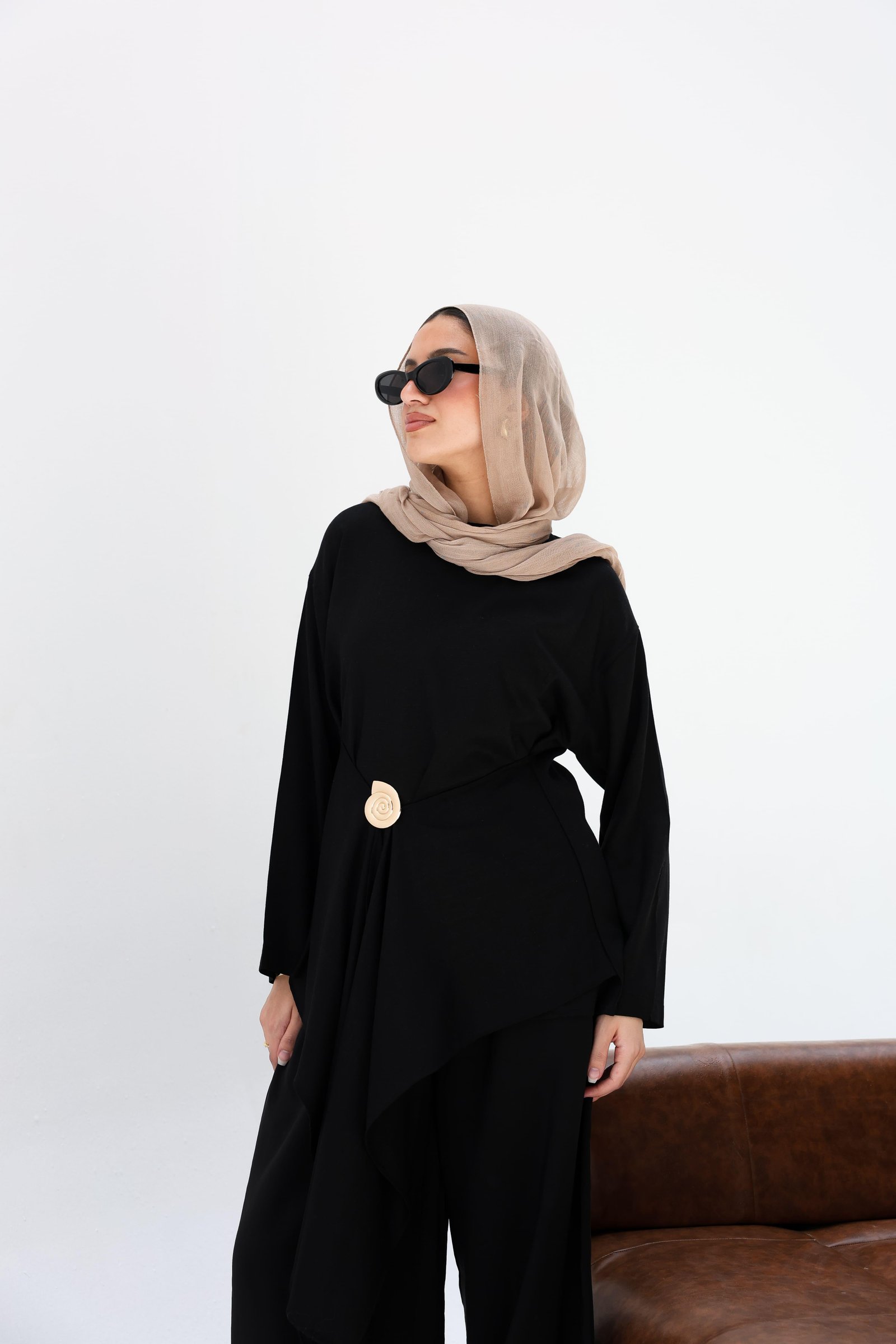 Black Lily Blouse