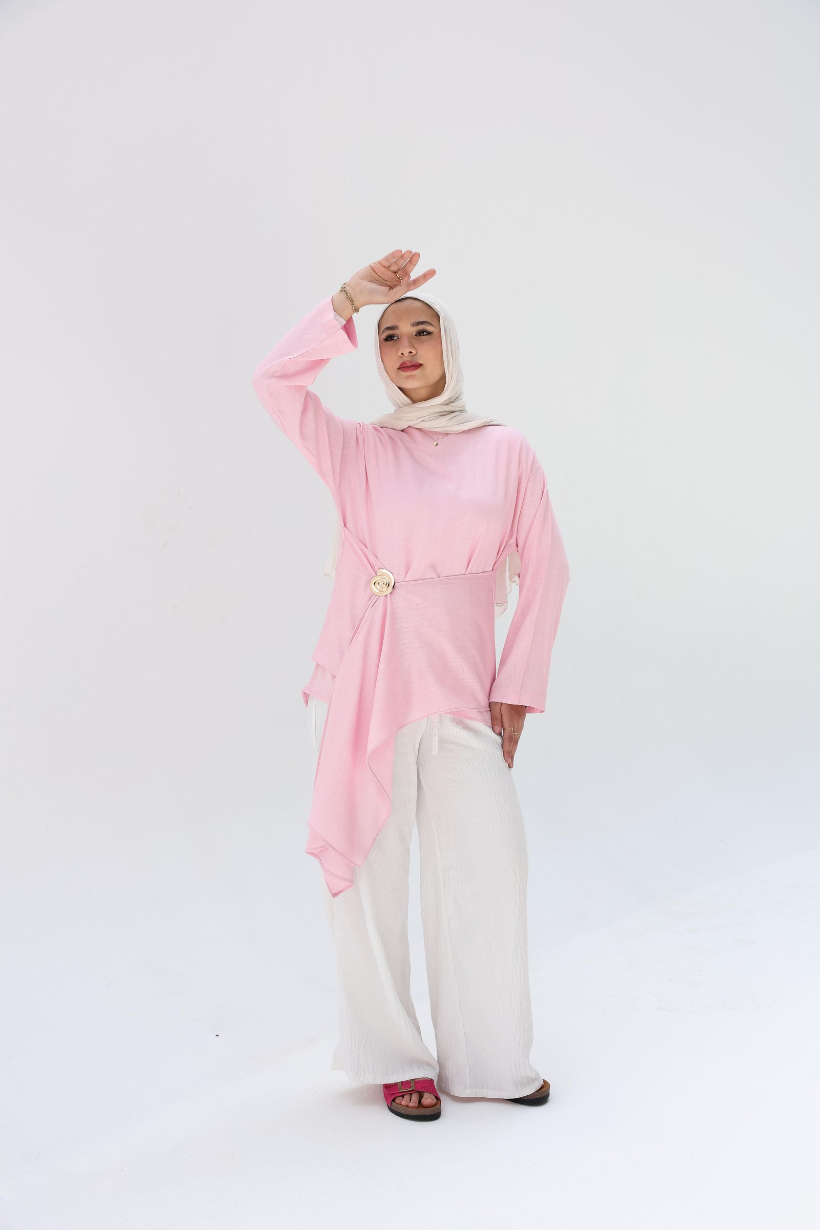 Baby pink Lily Blouse