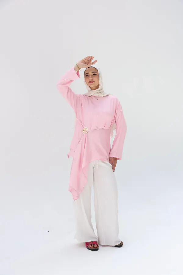 Baby pink Lily Blouse