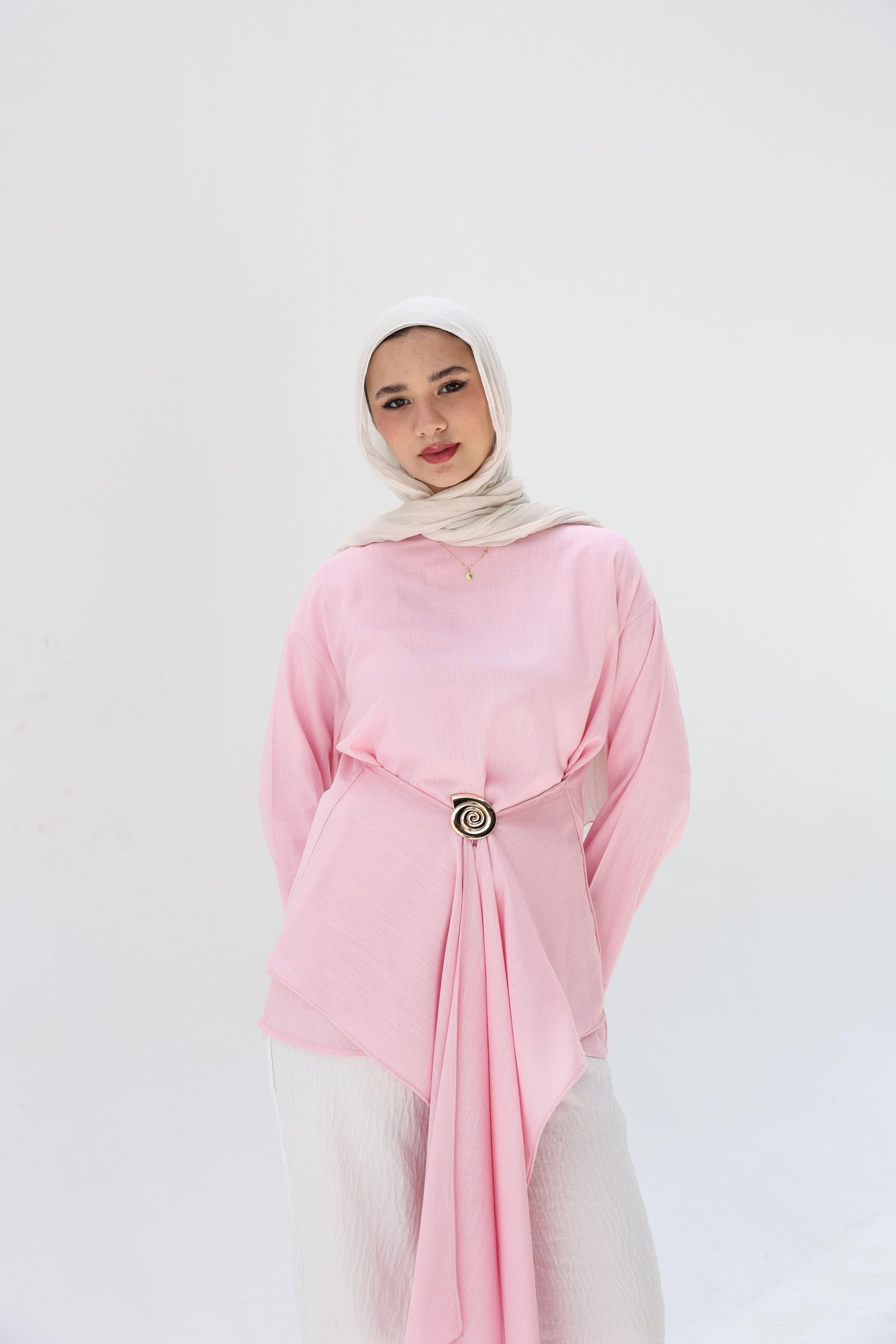 Baby pink Lily Blouse