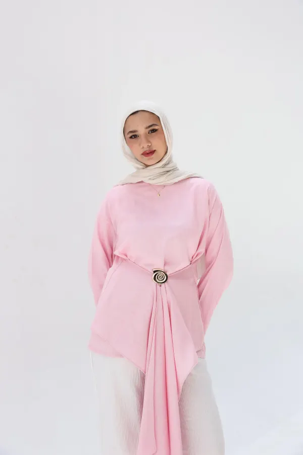Baby pink Lily Blouse