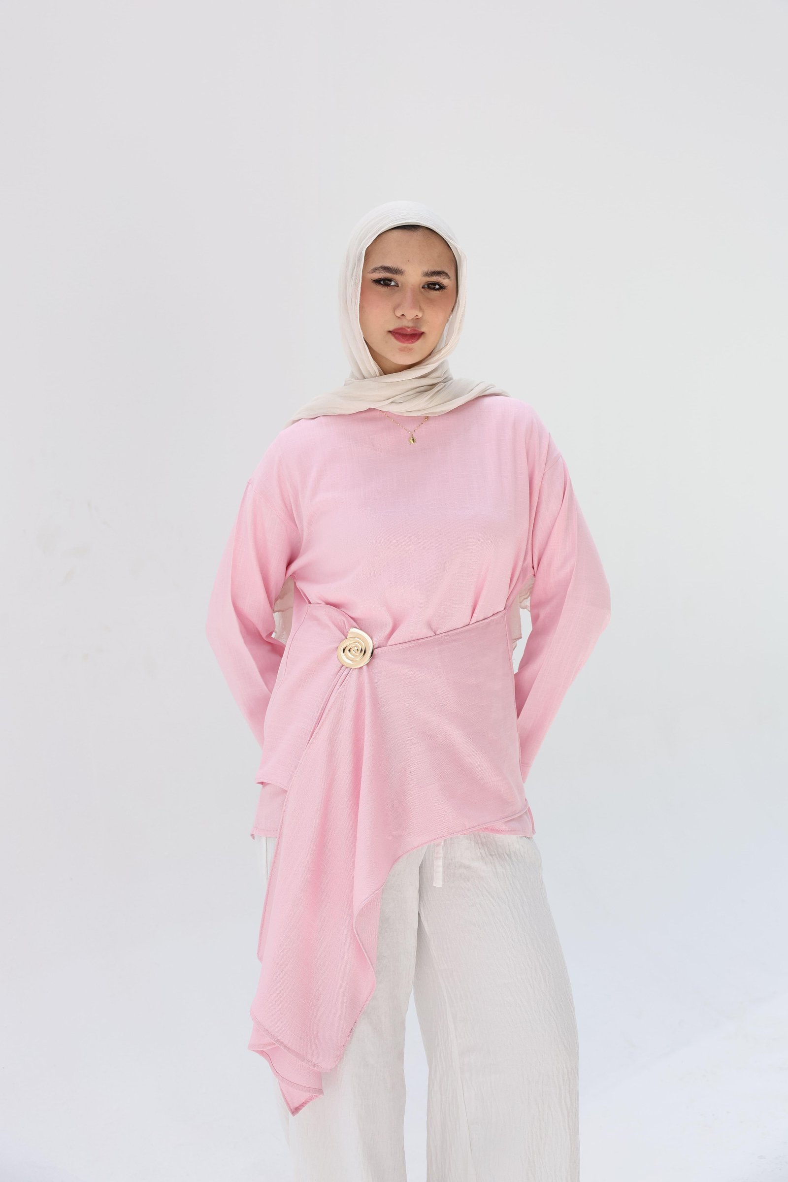 Baby pink Lily Blouse