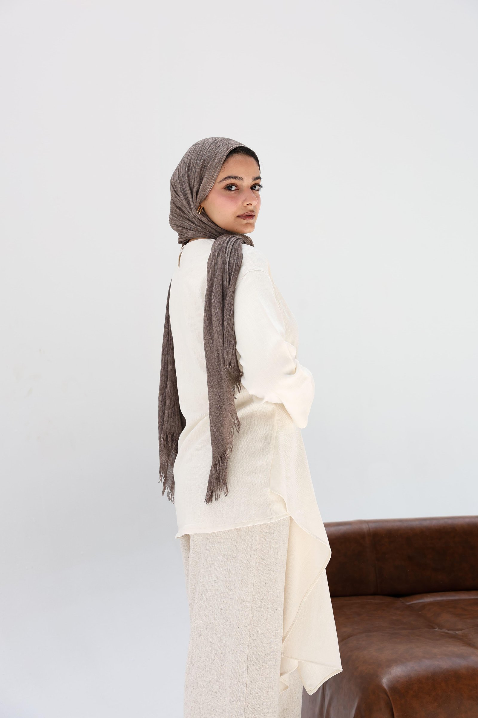 Beige Lily Blouse