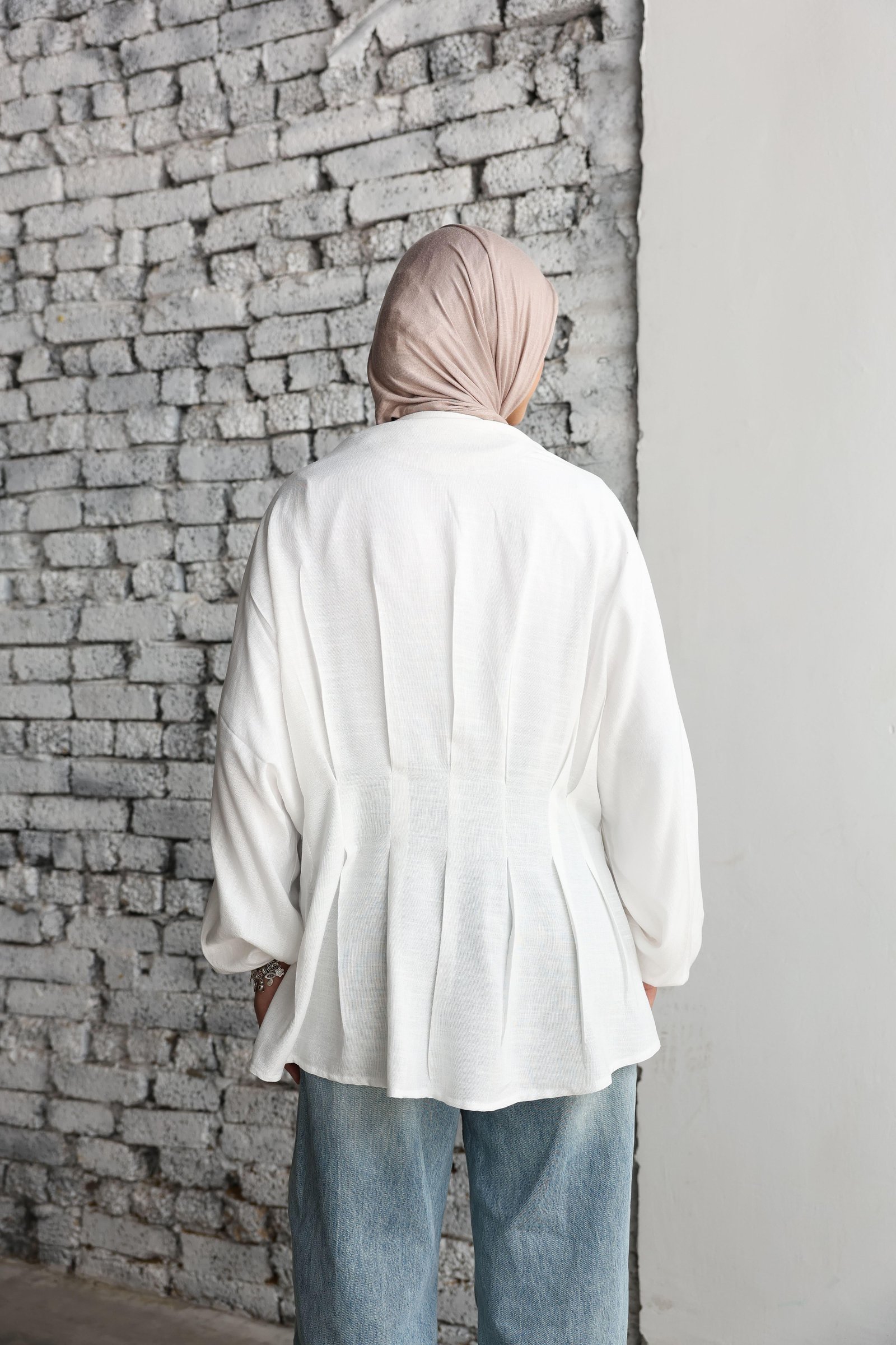 White Ayla Blouse