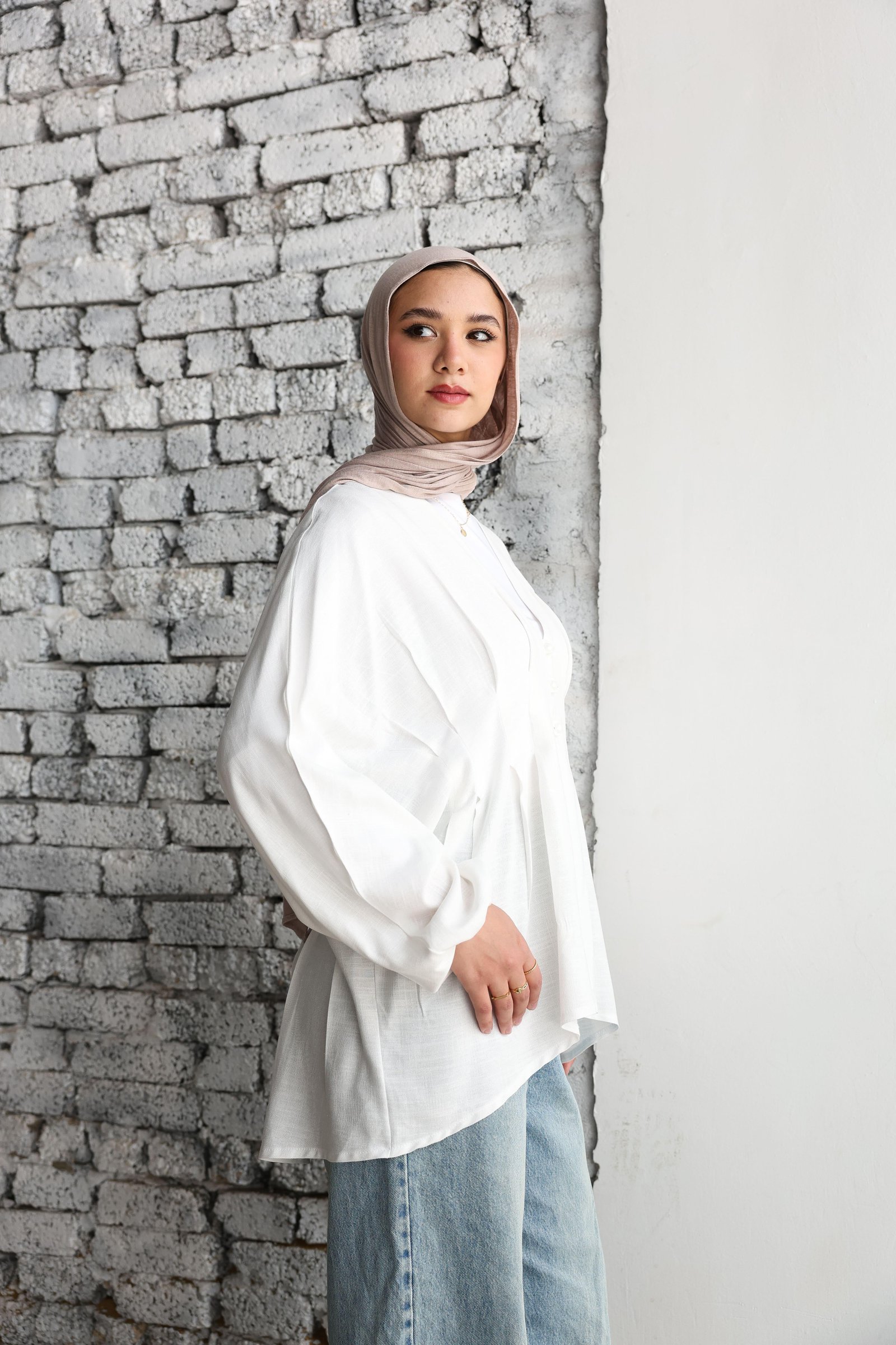 White Ayla Blouse