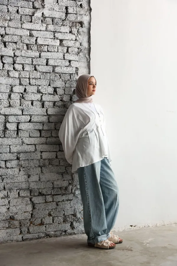 White Ayla Blouse