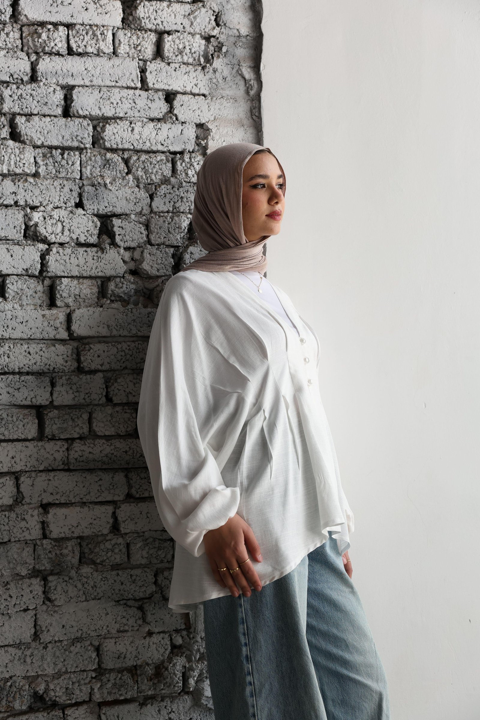 White Ayla Blouse