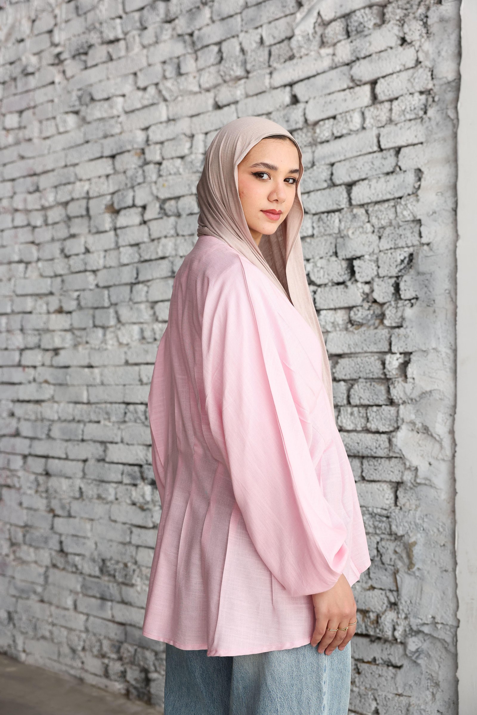 Baby pink Ayla Blouse