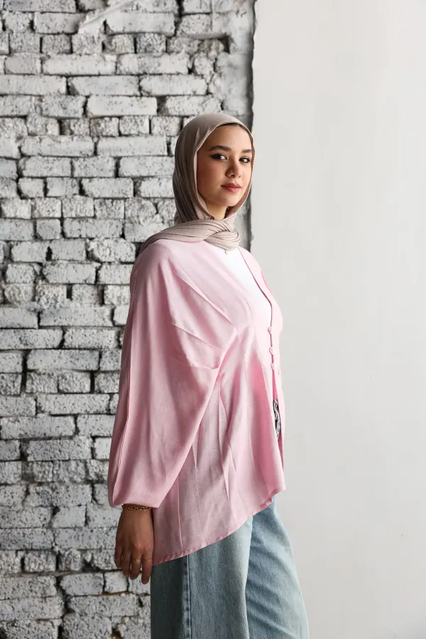 Baby pink Ayla Blouse