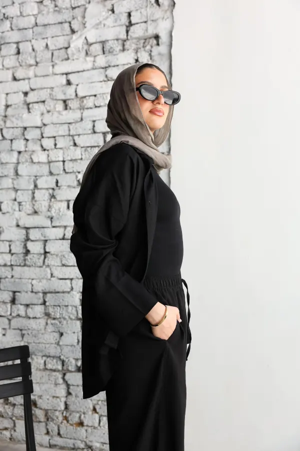 Black Linen Shirt