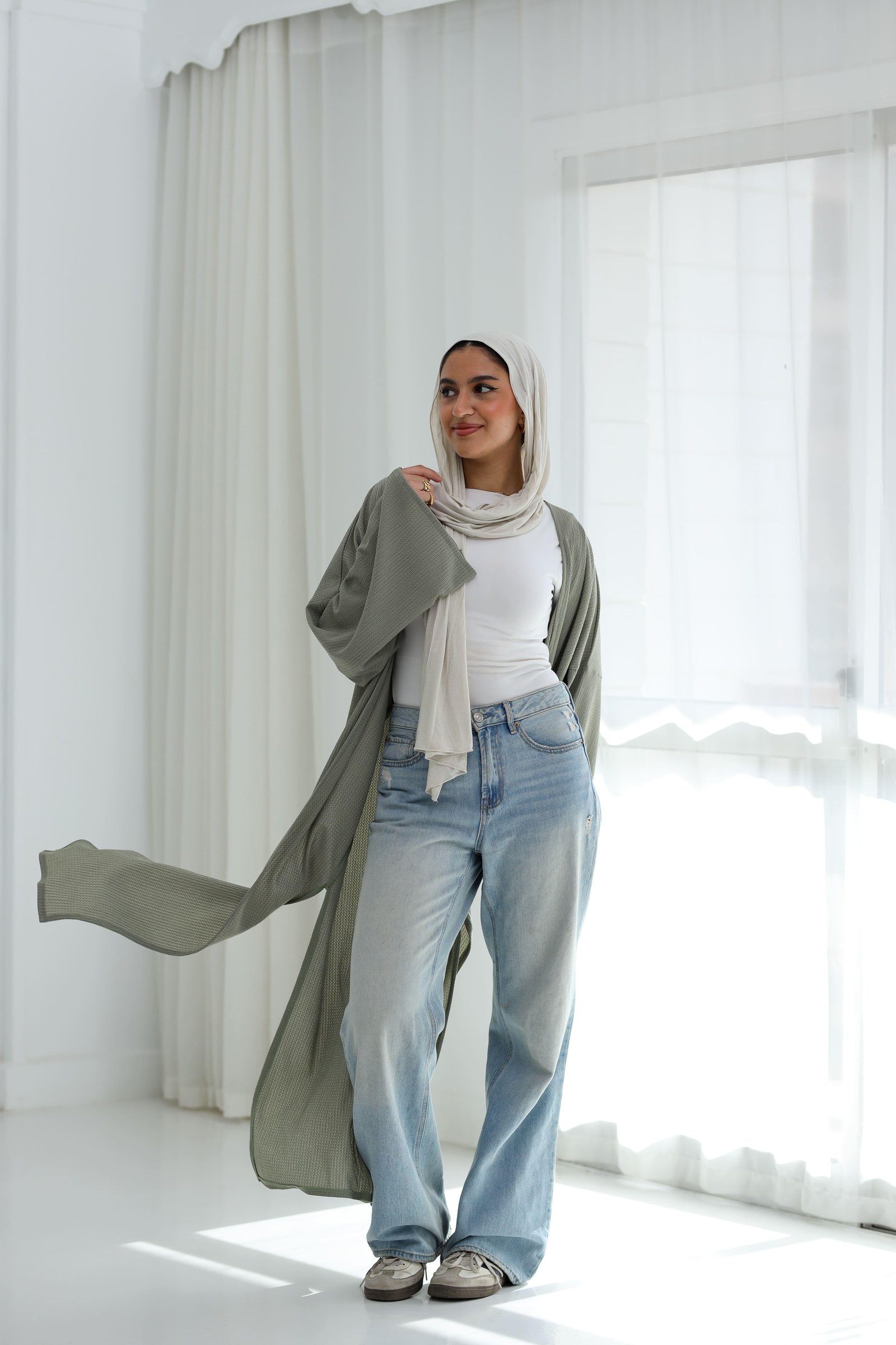 Mint Green Cardigan