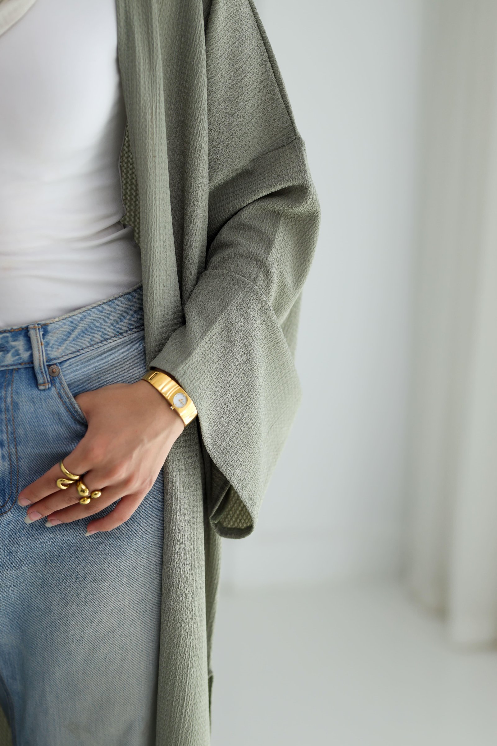 Mint Green Cardigan