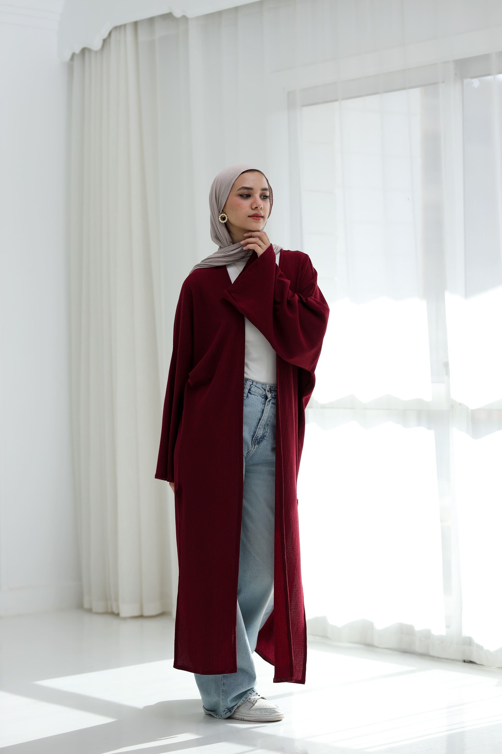 Burgaundy Cardigan