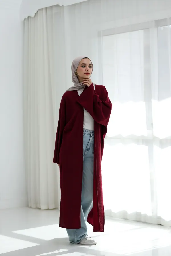 Burgaundy Cardigan