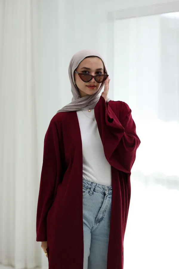 Burgaundy Cardigan